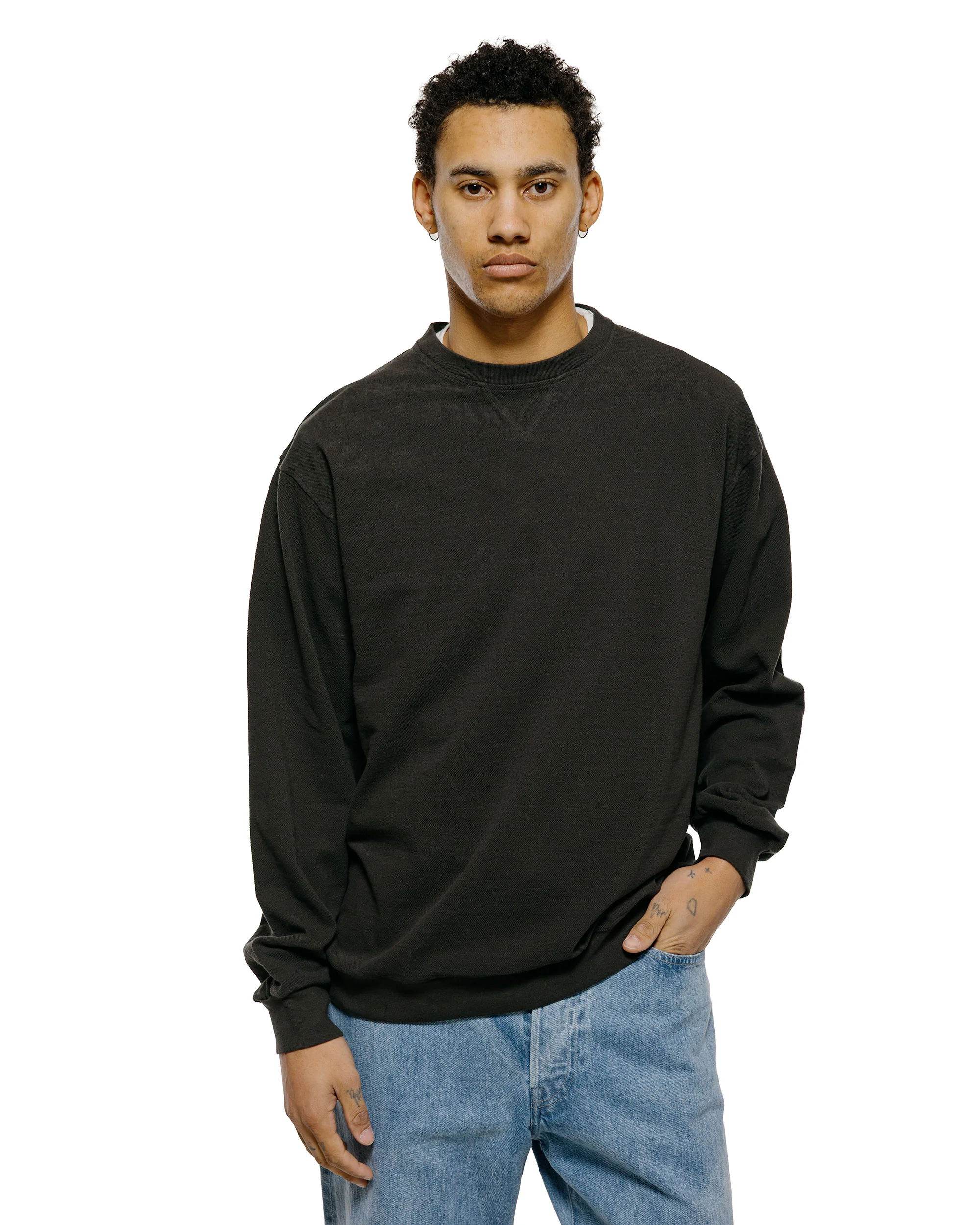 Phigvel Seed Stitch Sleeve LS Graphite - Image 2