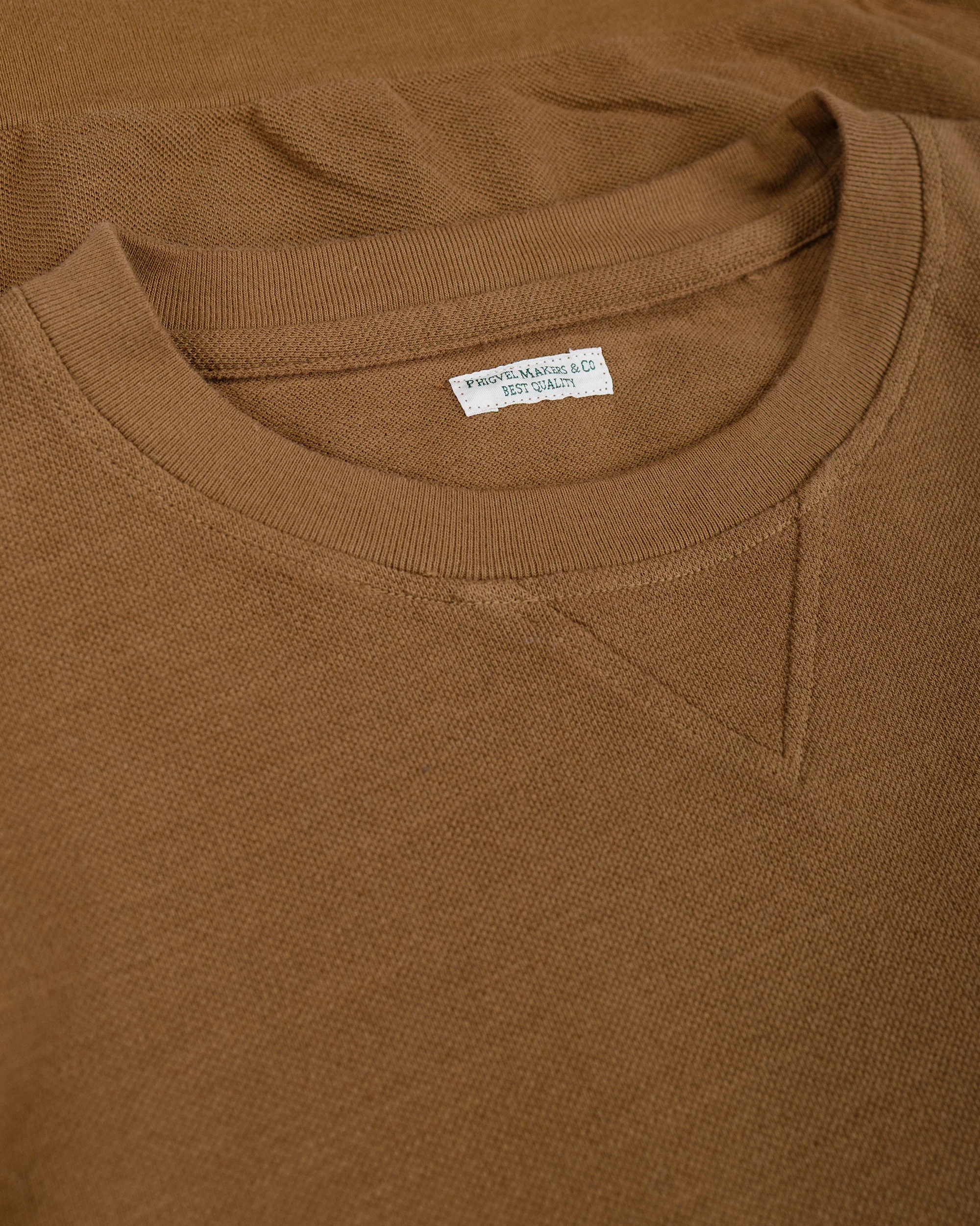 Phigvel Seed Stitch Sleeve LS Smoke Brown - Image 5