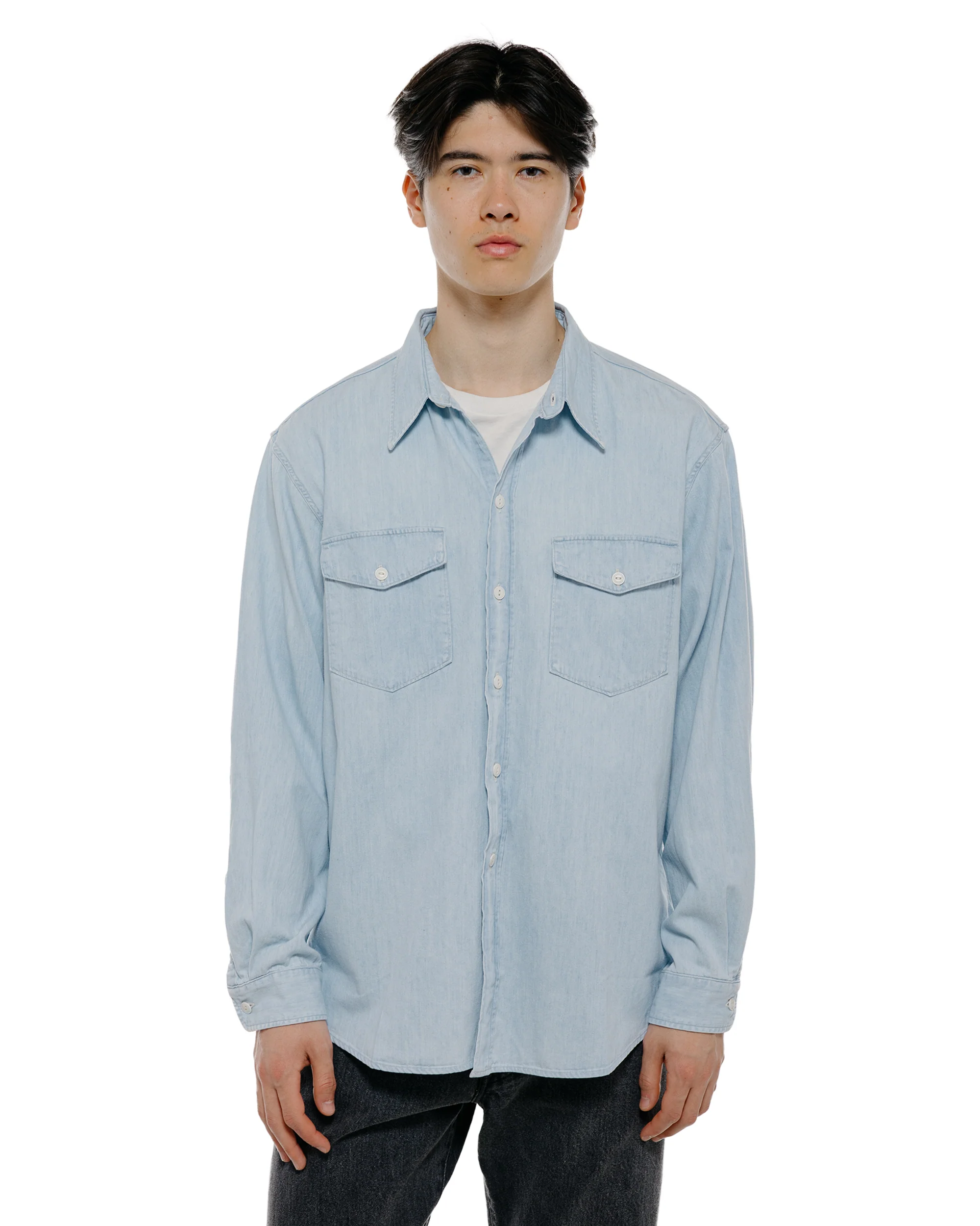 Phigvel Workaday Shirt Ice Blue (Faded) - Image 2
