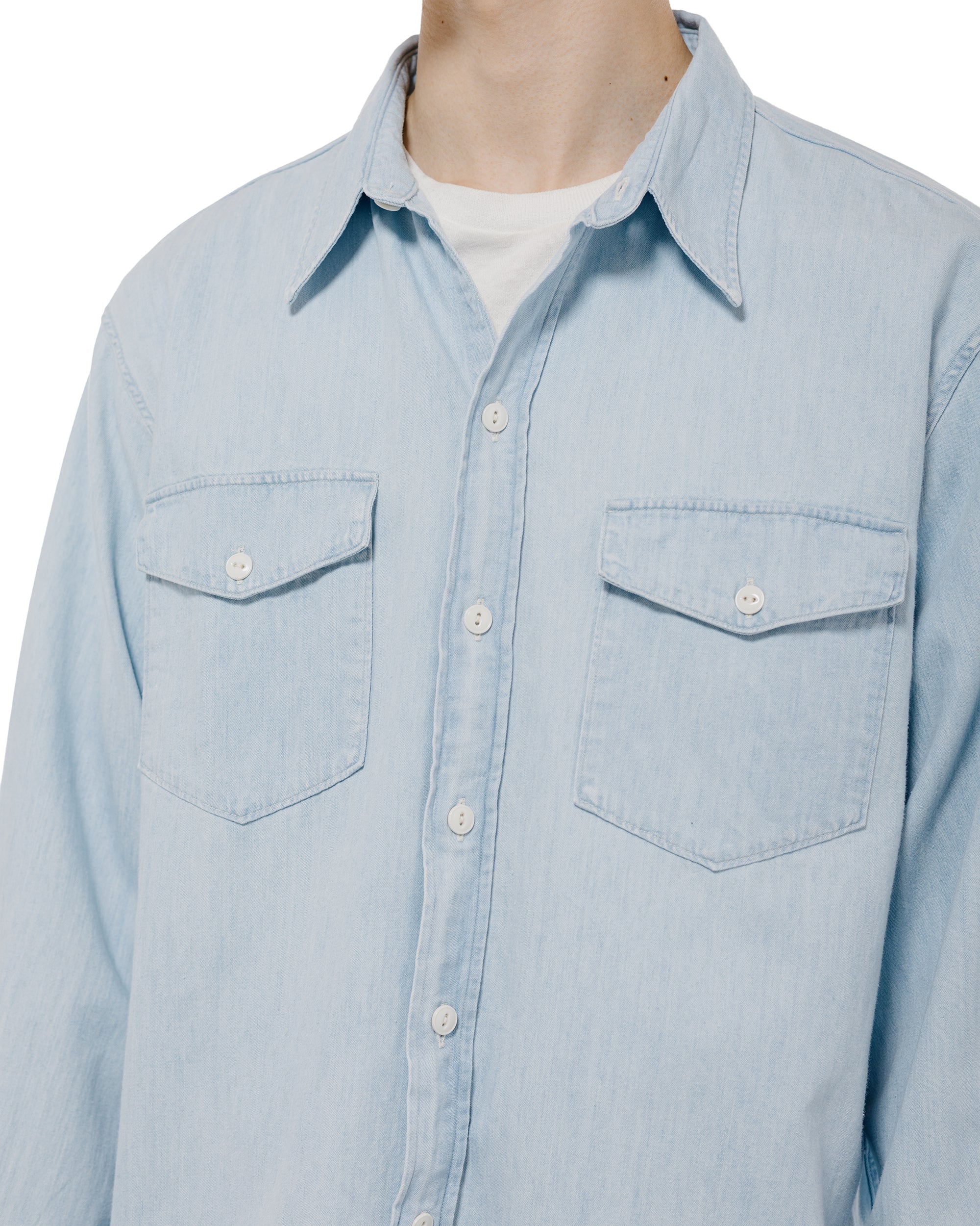 Phigvel Workaday Shirt Ice Blue (Faded) - Image 3