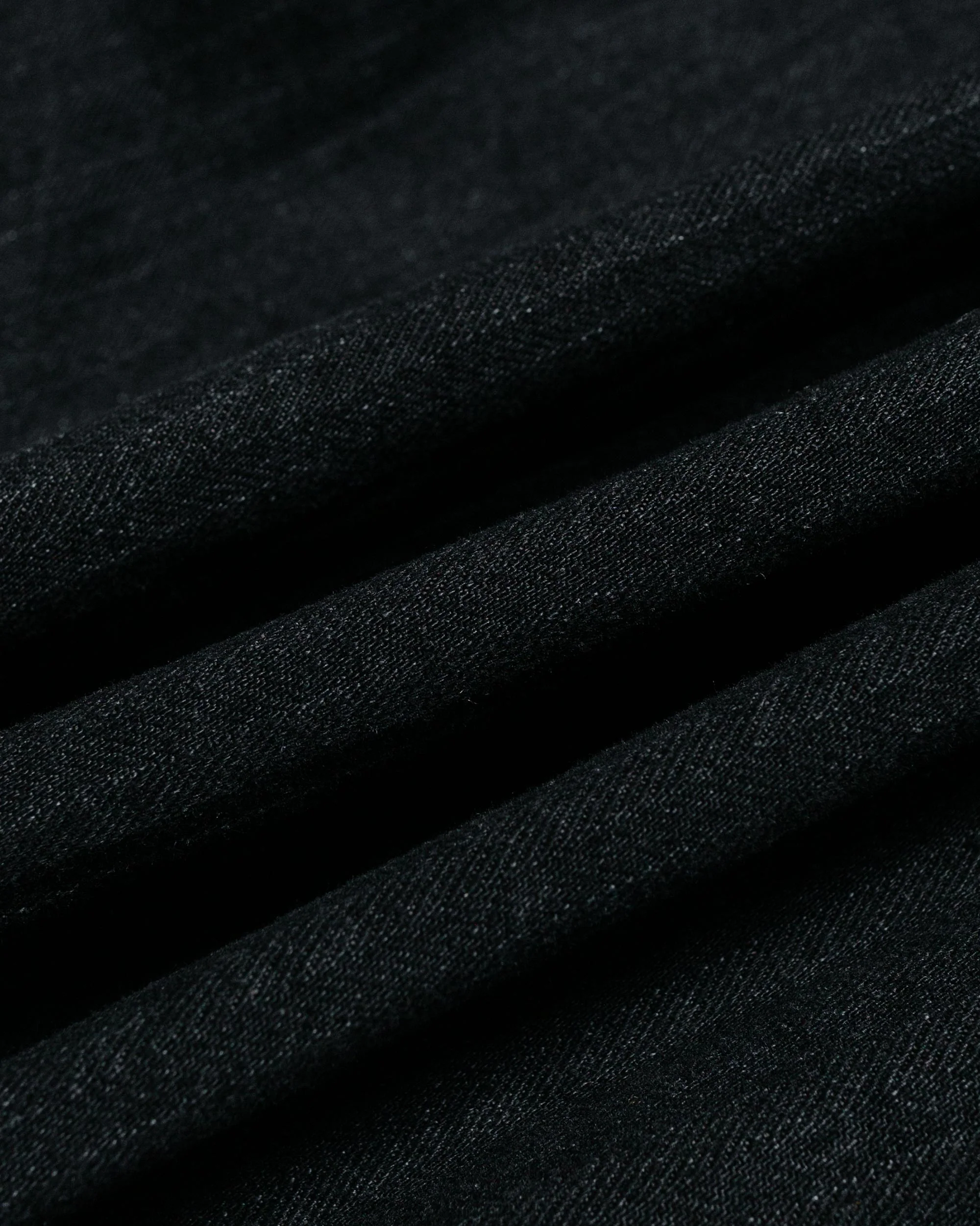 Post O'Alls ARMY Shirt Herringbone Denim Black - Image 5