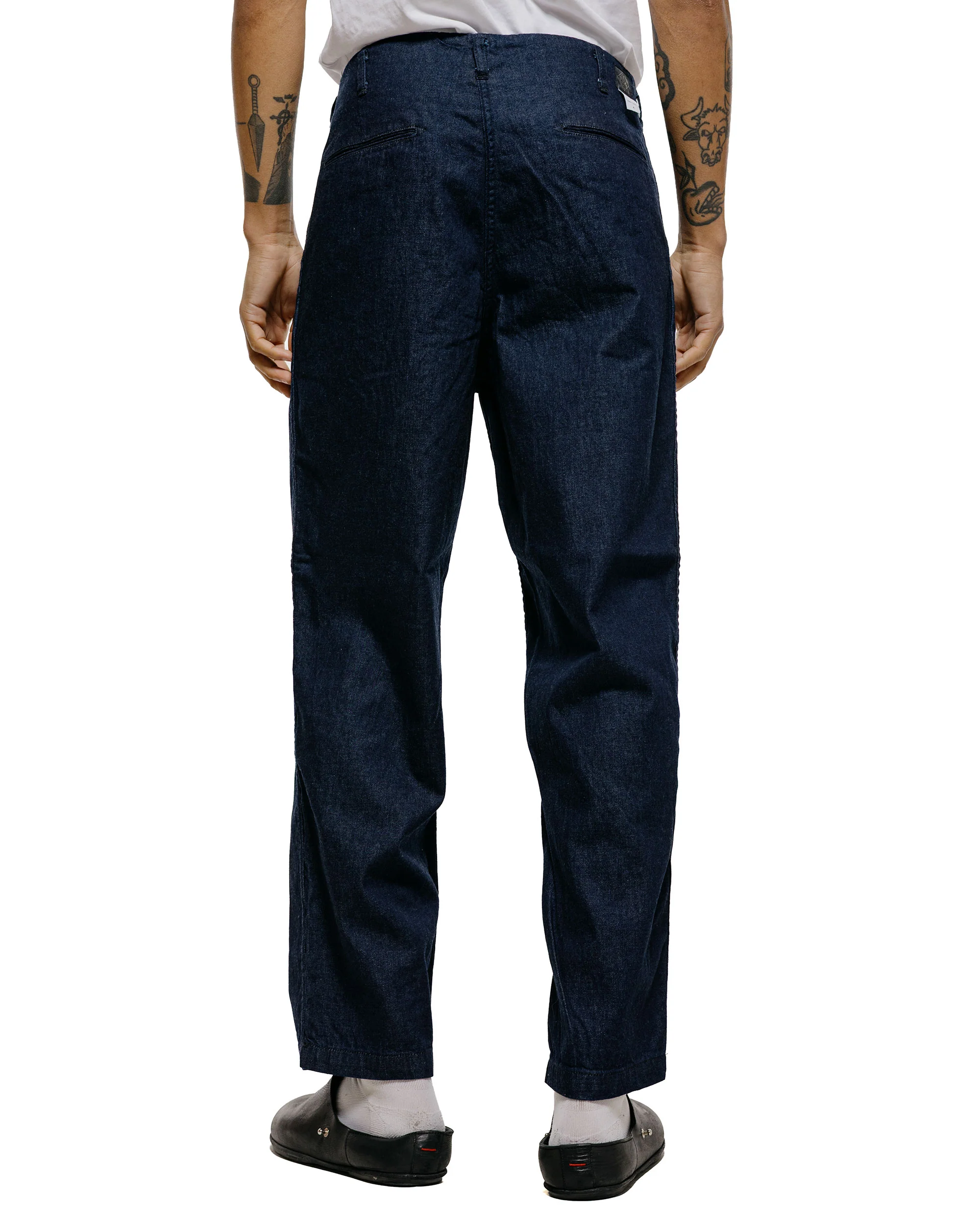 Post O'Alls California Pegtop 8oz. Denim Dark Indigo - Image 3