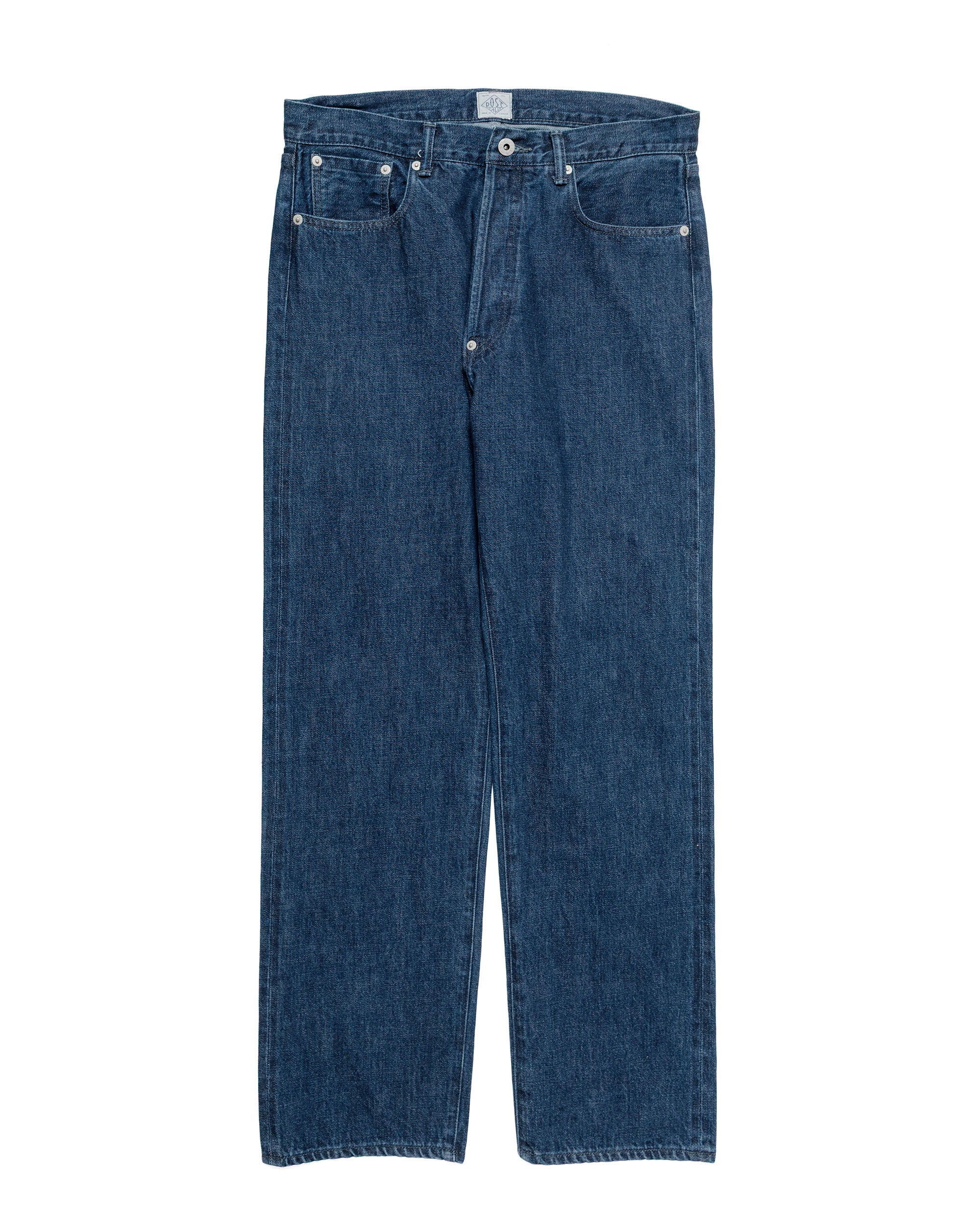 Post O'Alls No.10 Five Pocket 12.oz Denim Indigo Deep Wash