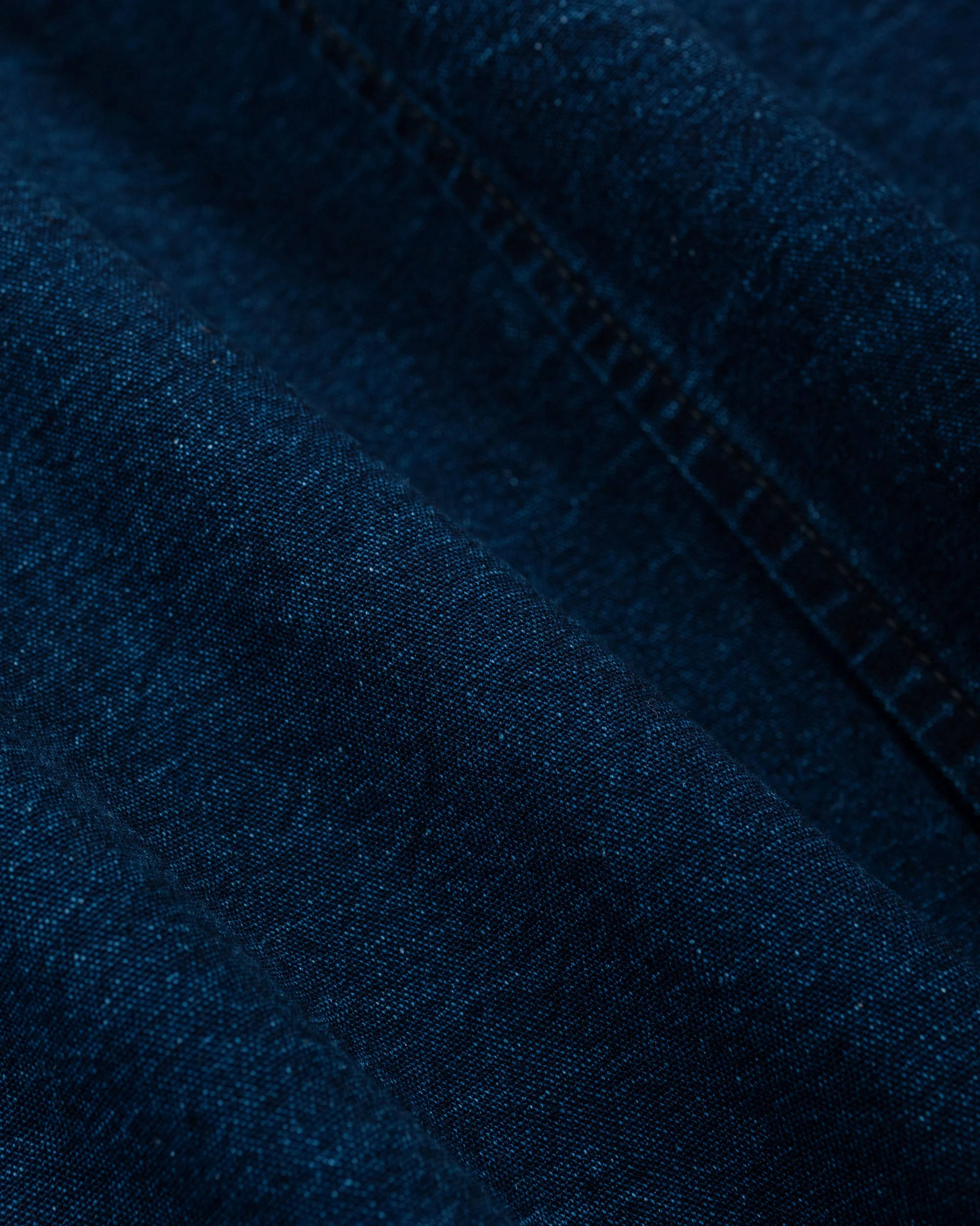 Post O'Alls POST Chinois Travail 2 Vintage Indigo Canvas Deep Washed Indigo - Image 6