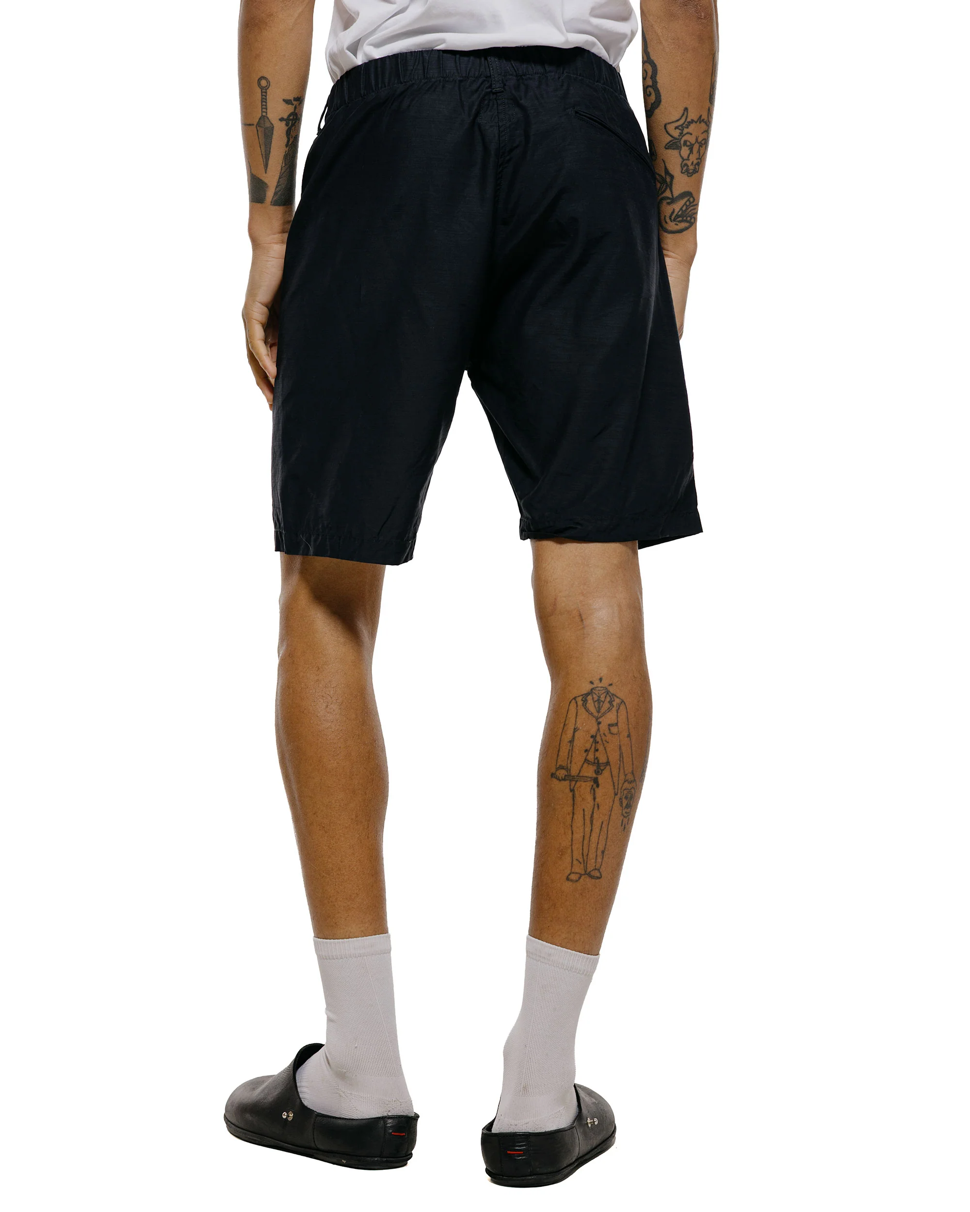 Post O'Alls POST Coach Shorts Streaky Twill Navy - Image 3