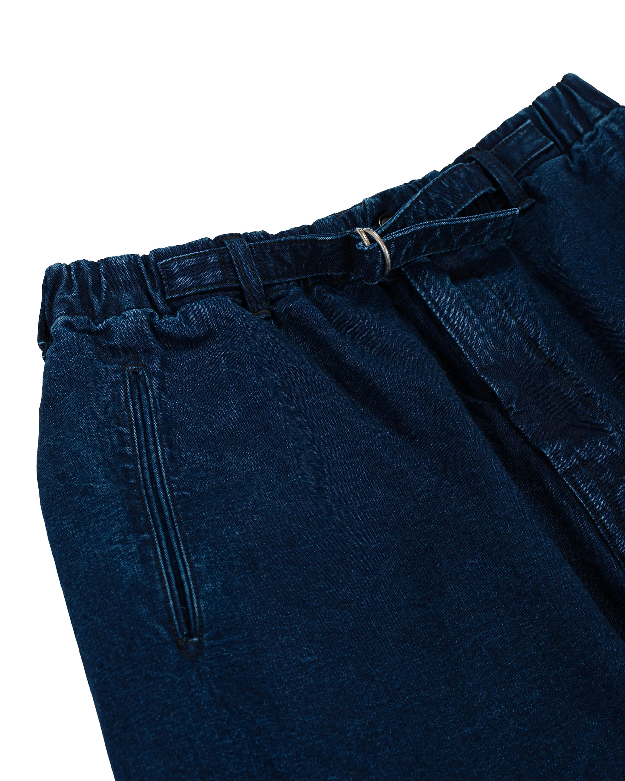 Post O'Alls POST Coach Shorts Vintage Indigo Canvas Deep Washed Indigo - Image 5