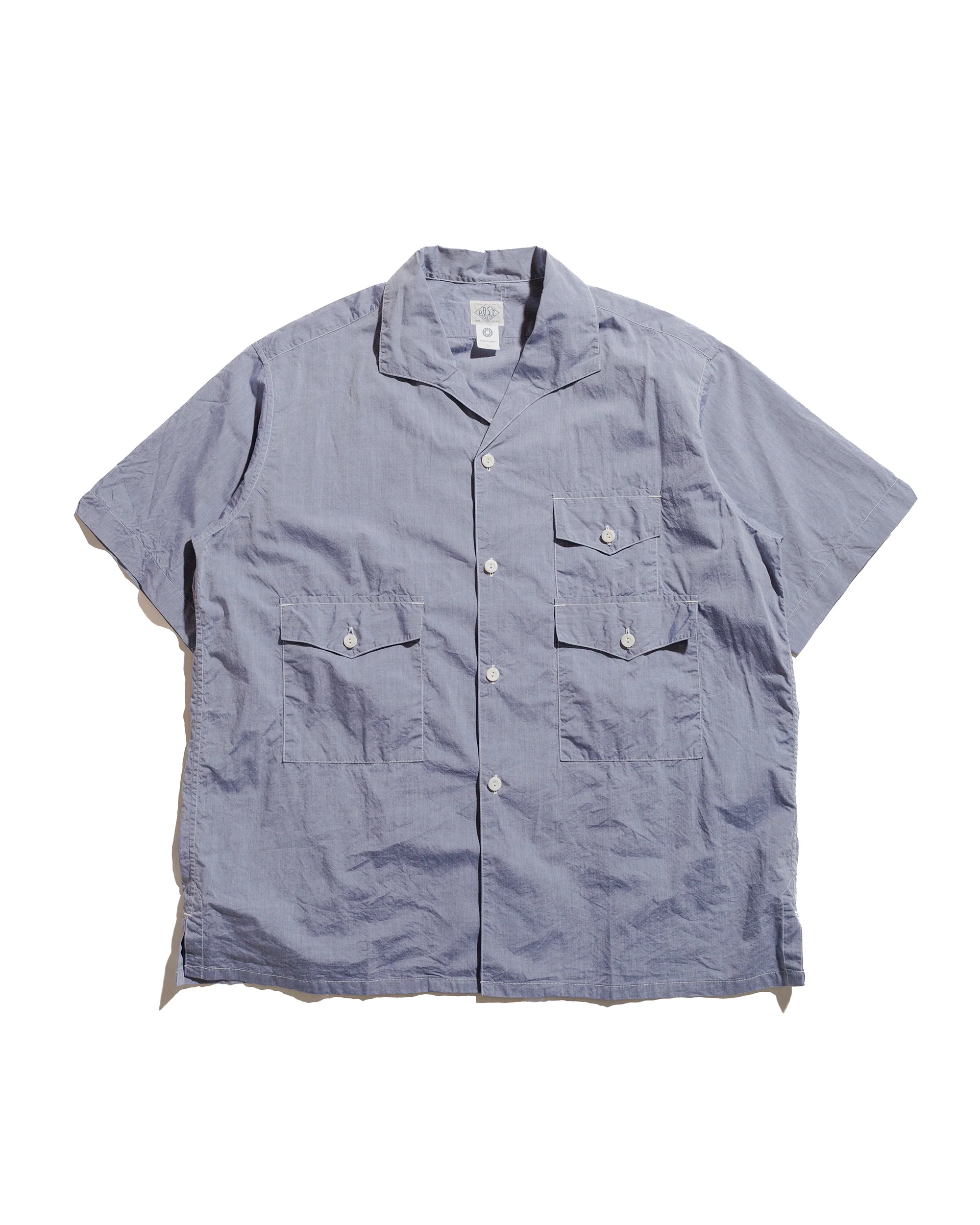 Post O'Alls Town & Country 2 Feather Chambray Blue