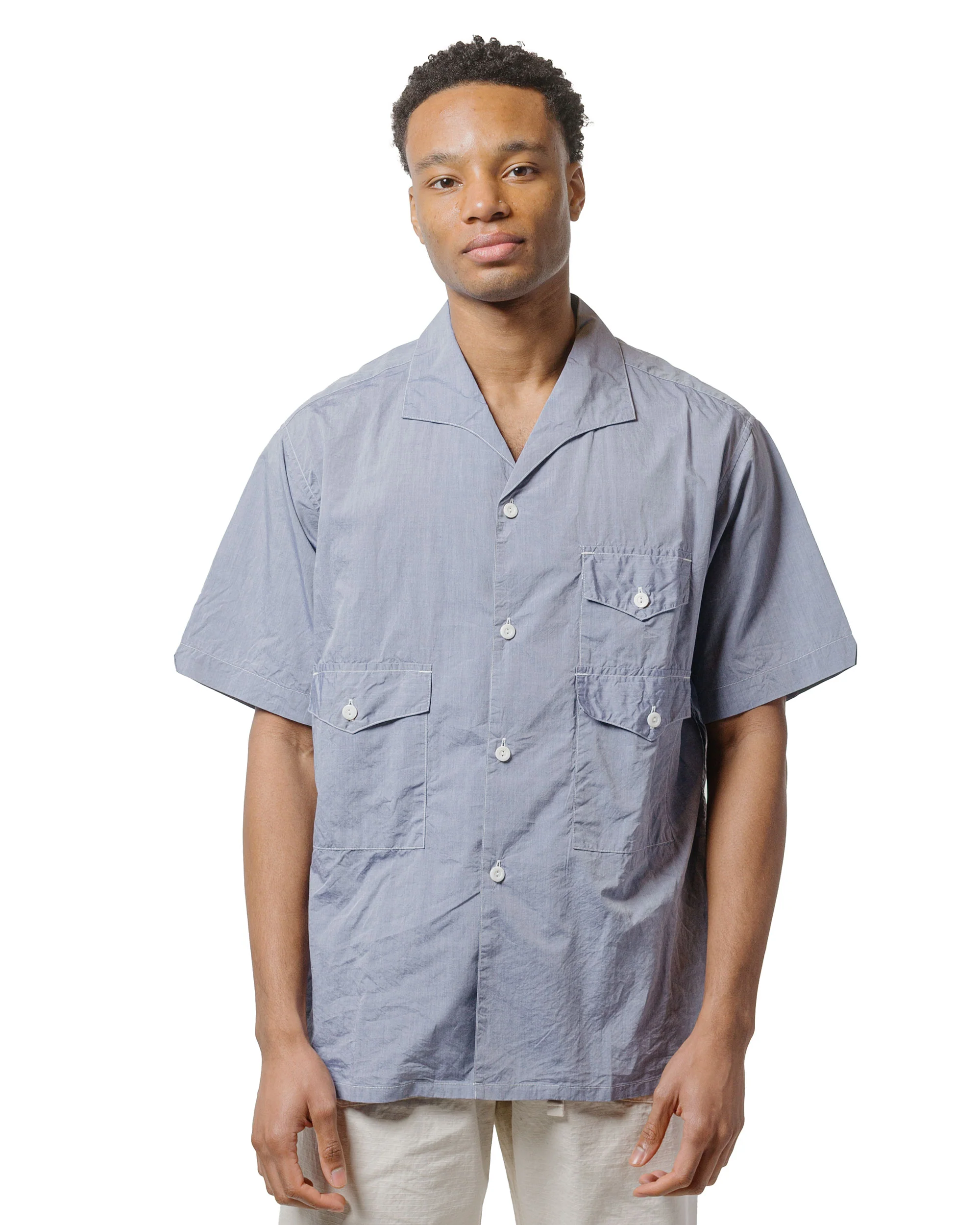 Post O'Alls Town & Country 2 Feather Chambray Blue - Image 2
