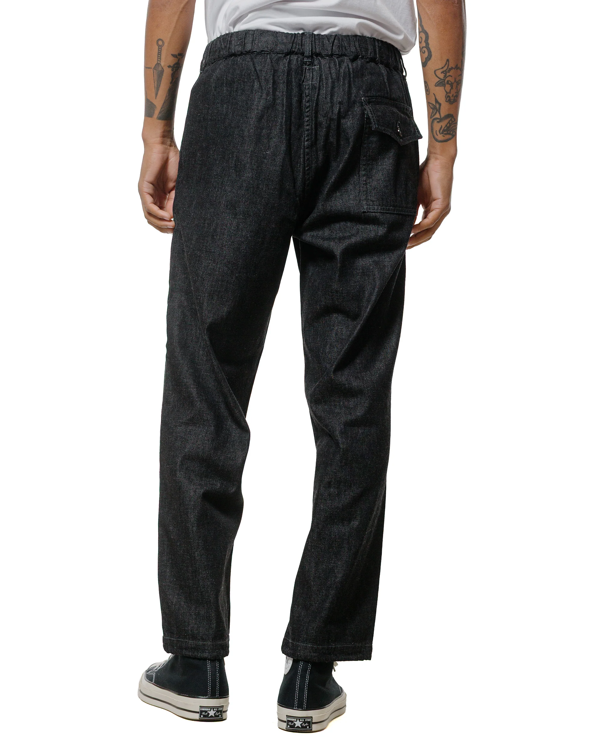 Post O'Alls Town & Country Pants 8.oz Denim Black - Image 3