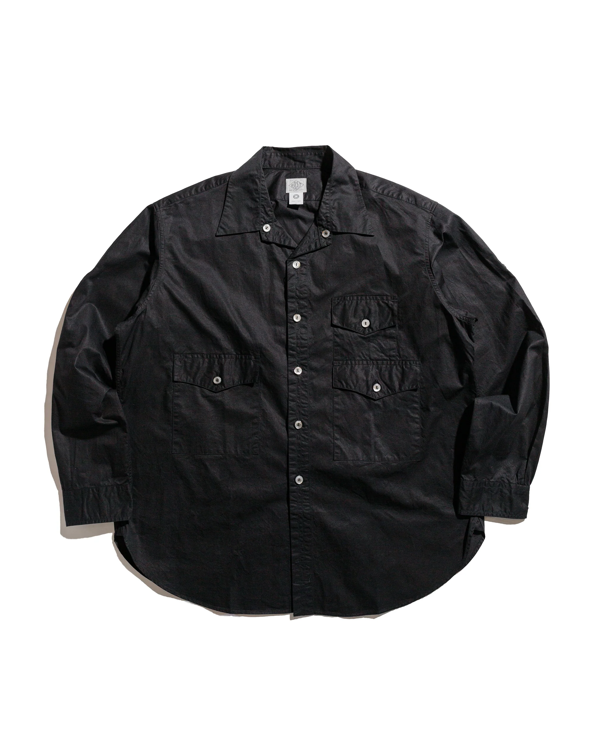 Post O'Alls Town & Country Safari Medium Weight Poplin Black