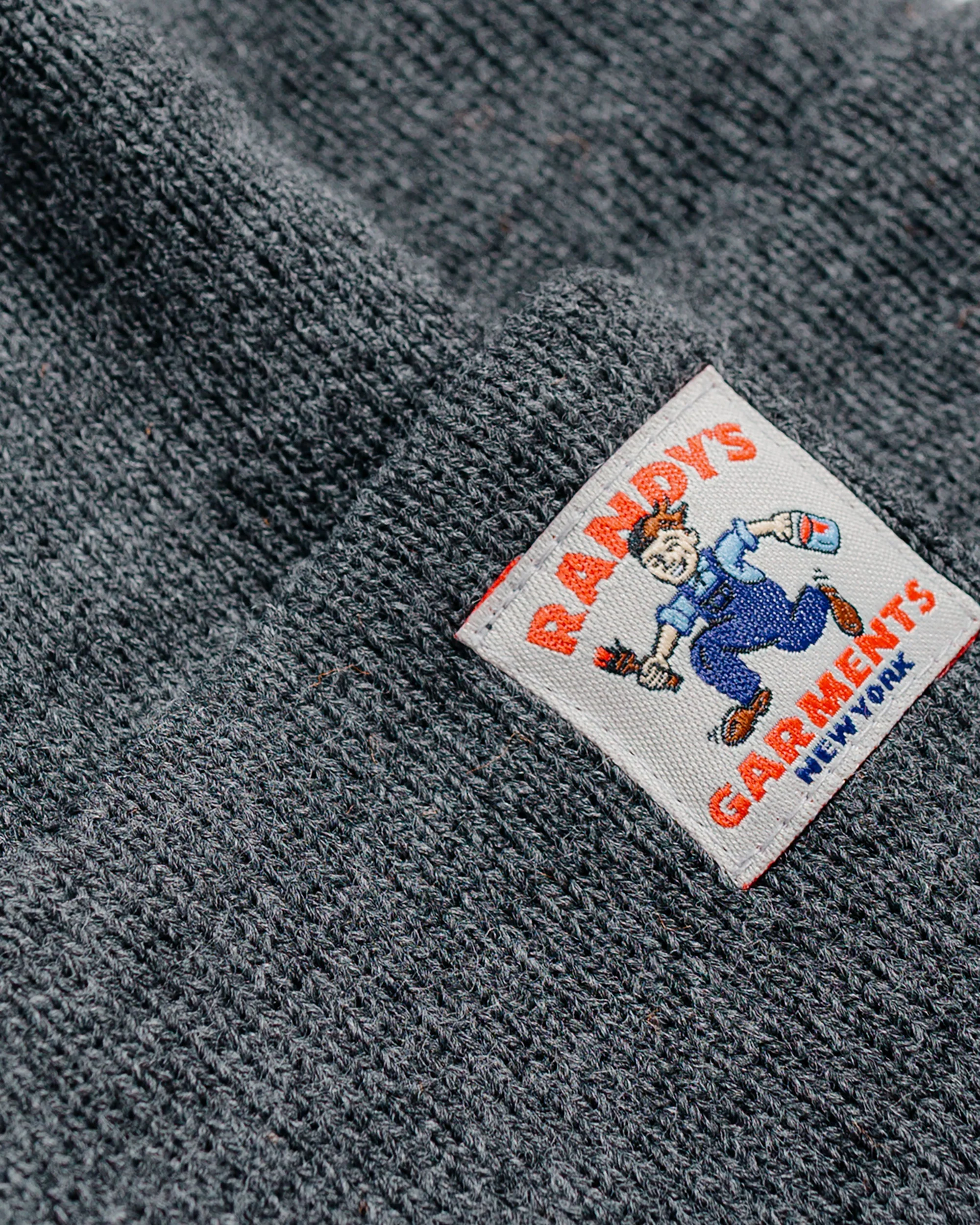 Randy's Garments 3M Thinsulate Beanie Dark Gray - Image 2