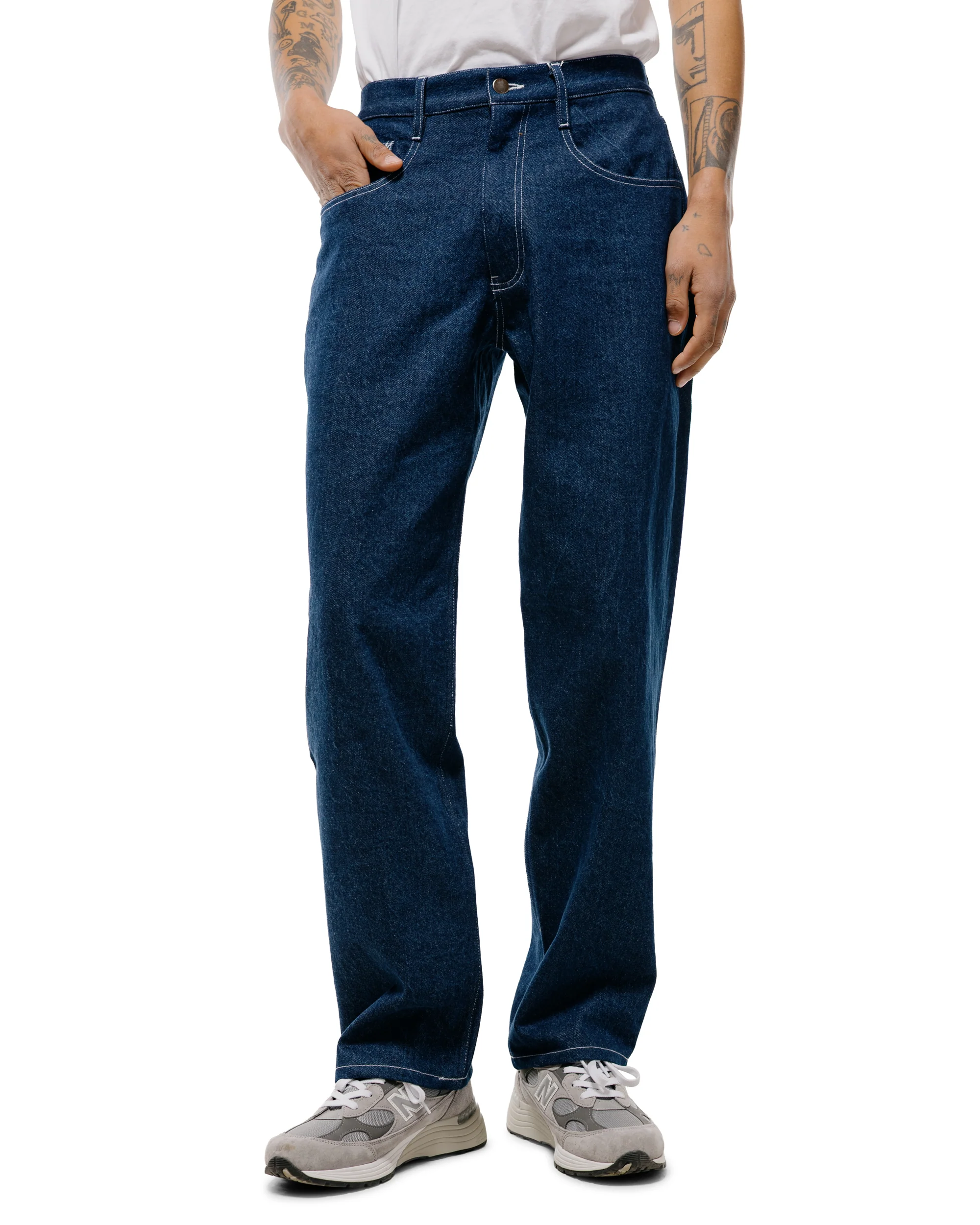 Randy's Garments 5-Pocket Jean Scoured Indigo 12oz Cotton Denim - Image 2