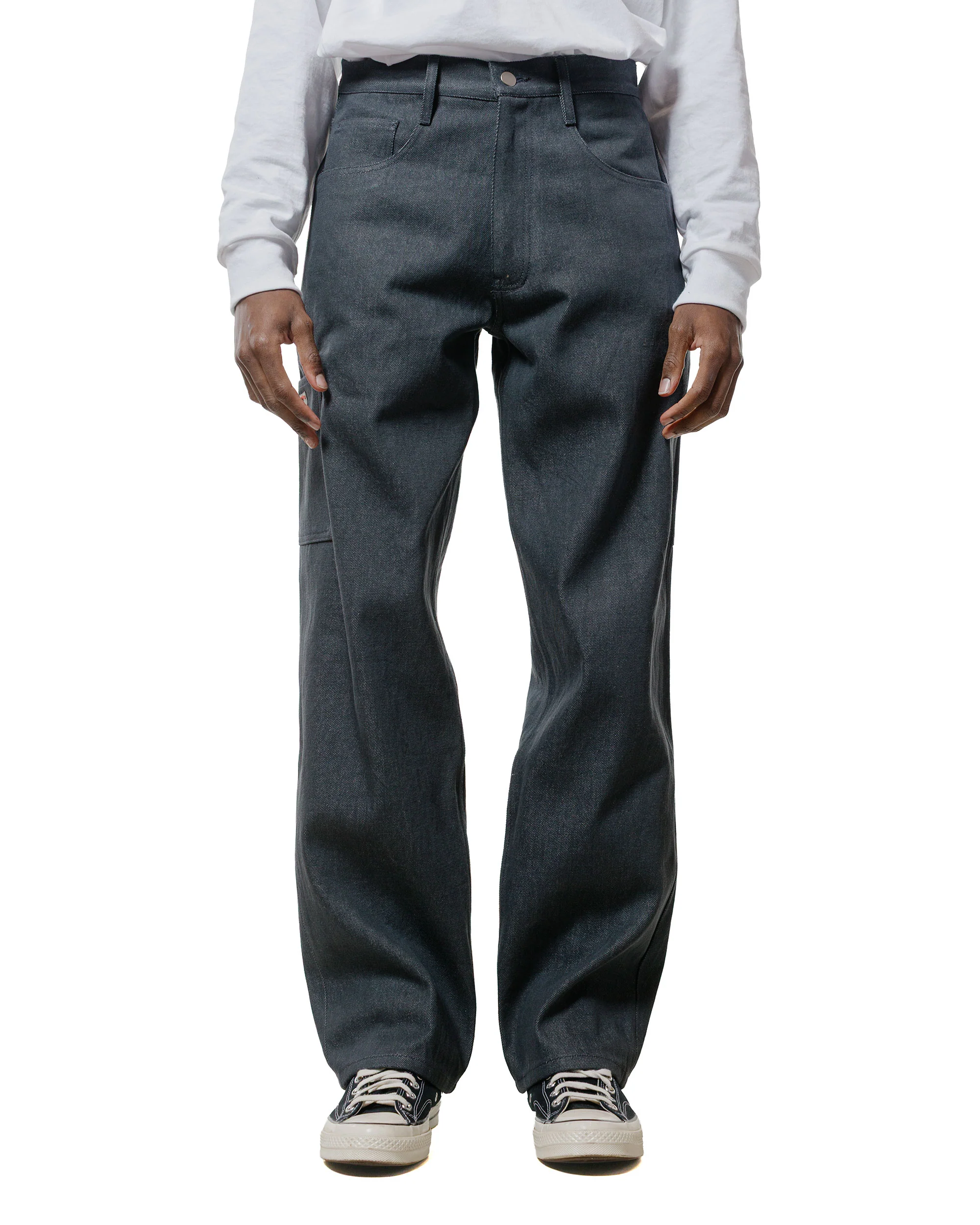 Randy's Garments 7-Pocket Jean Washed 13.5oz Cotton Charcoal Cone Denim - Image 2