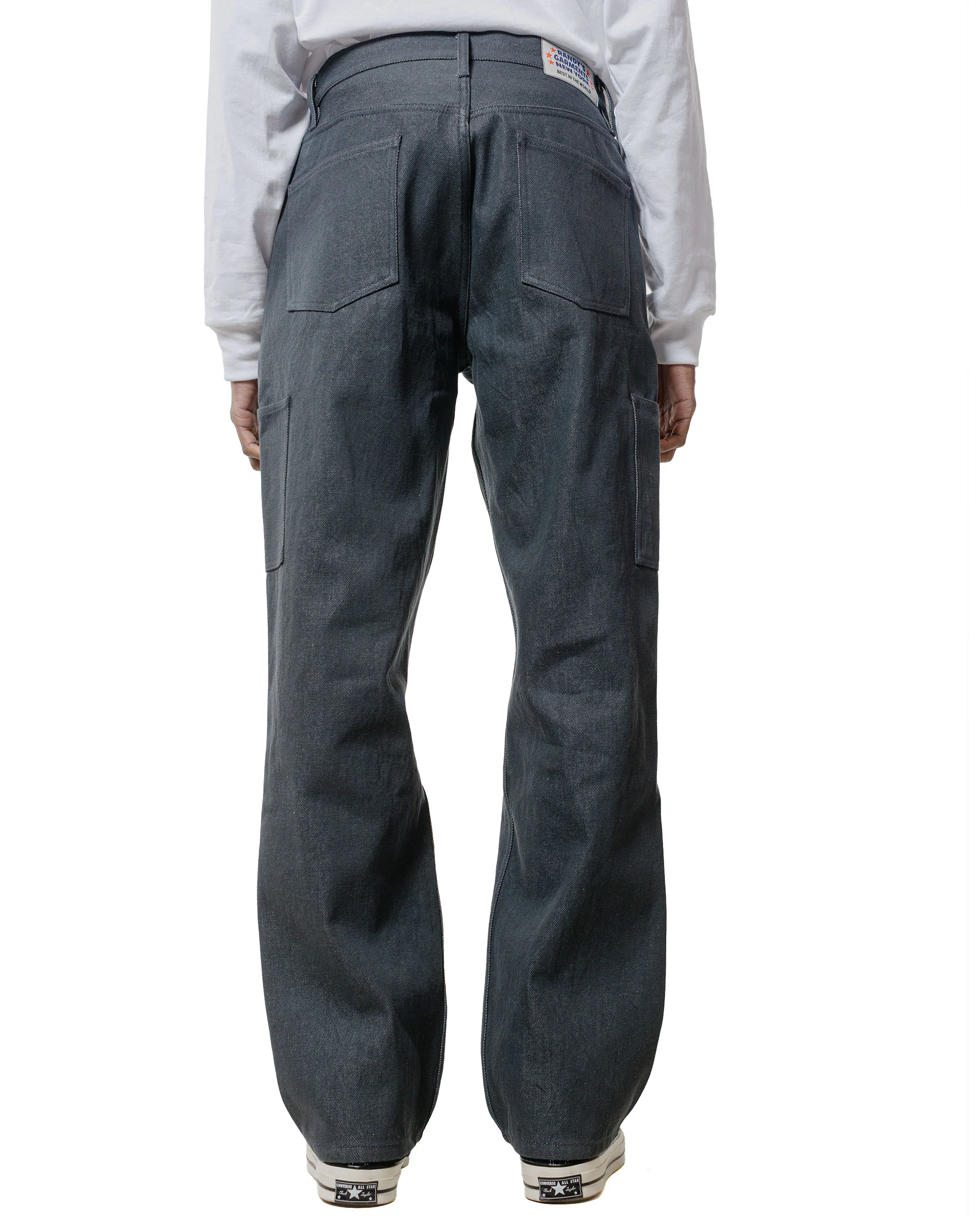 Randy's Garments 7-Pocket Jean Washed 13.5oz Cotton Charcoal Cone Denim - Image 3