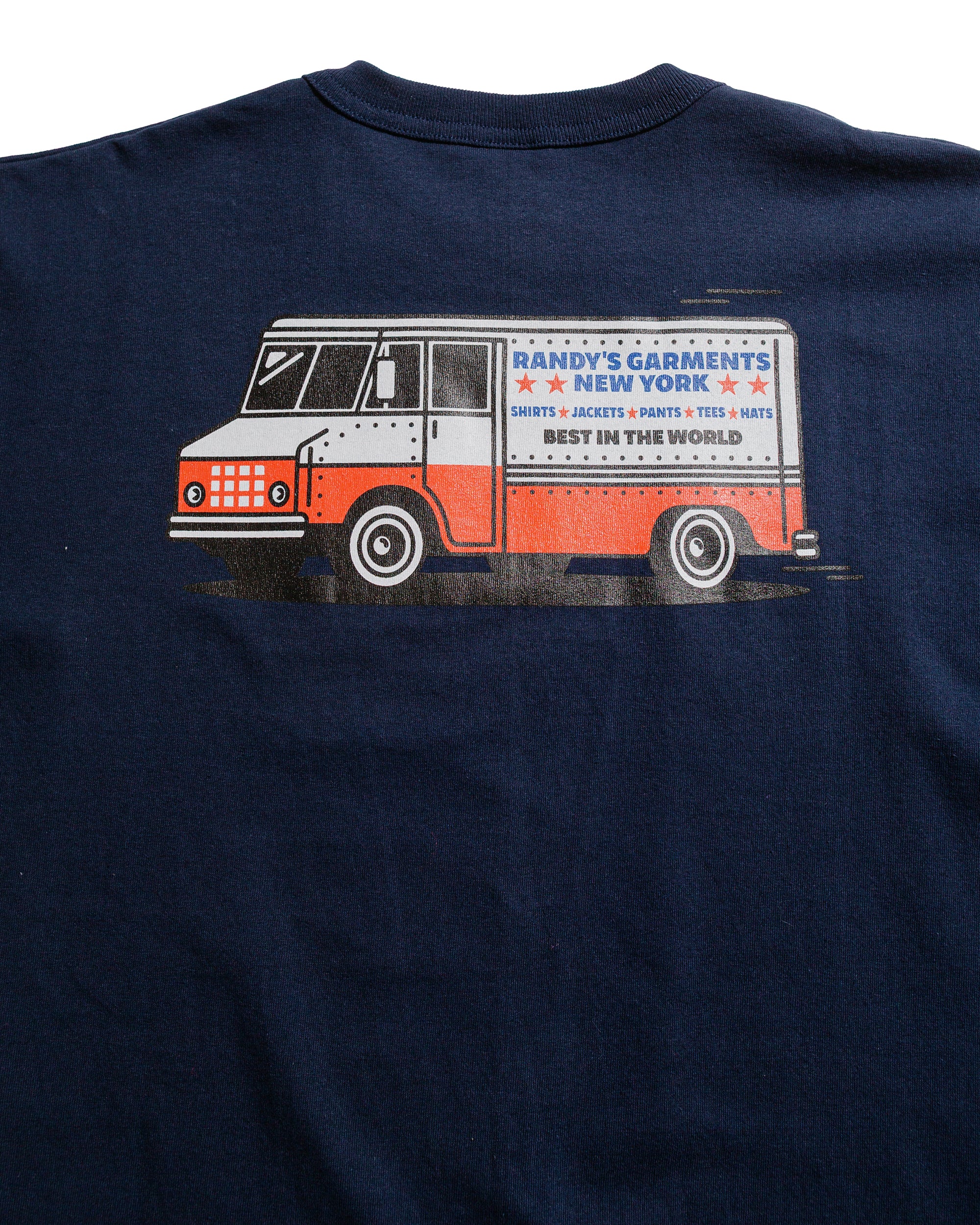 Randy's Garments Box Truck Tee Navy - Image 4