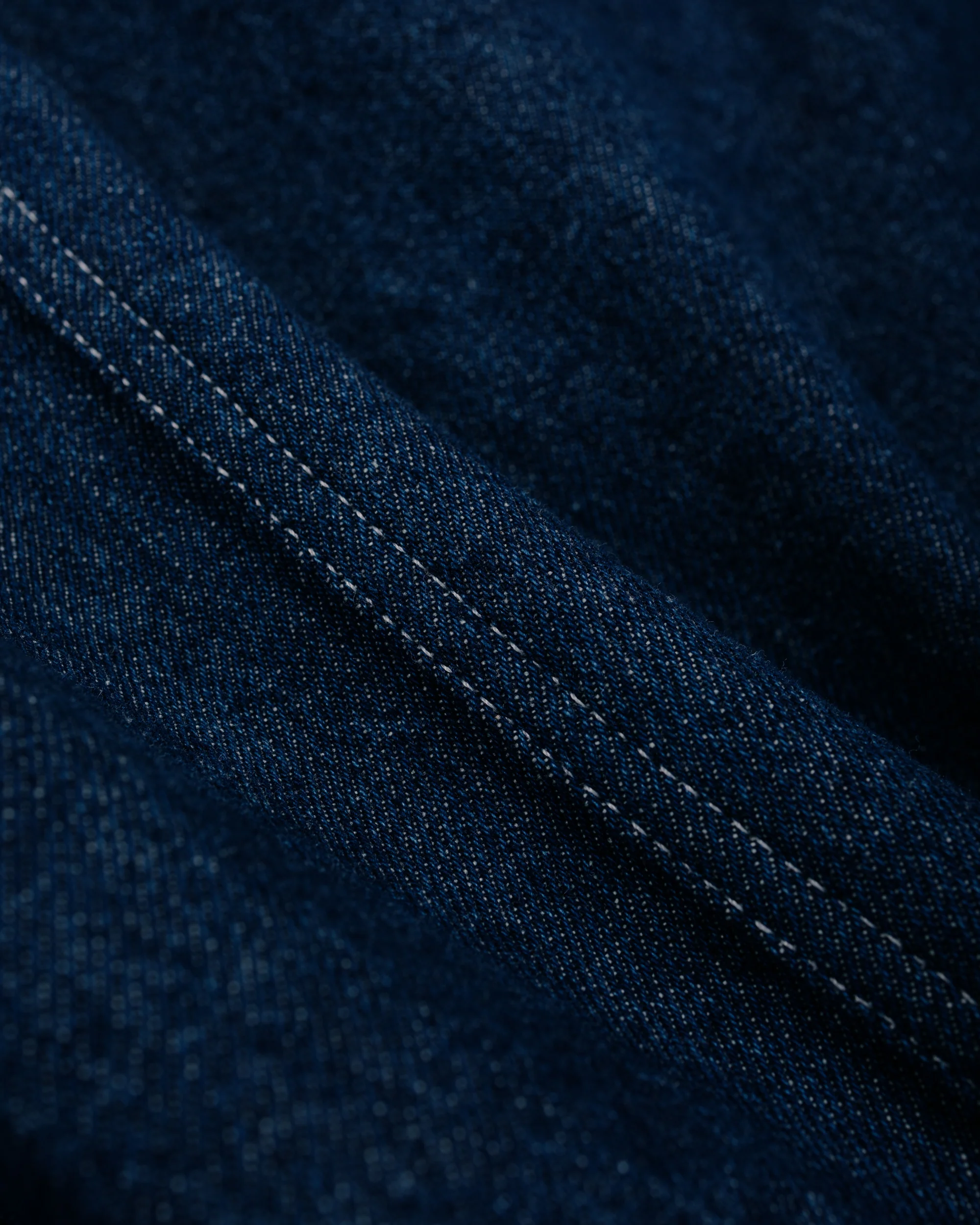 Randy's Garments Chore Coat Scoured Indigo 12oz Cotton Denim - Image 6