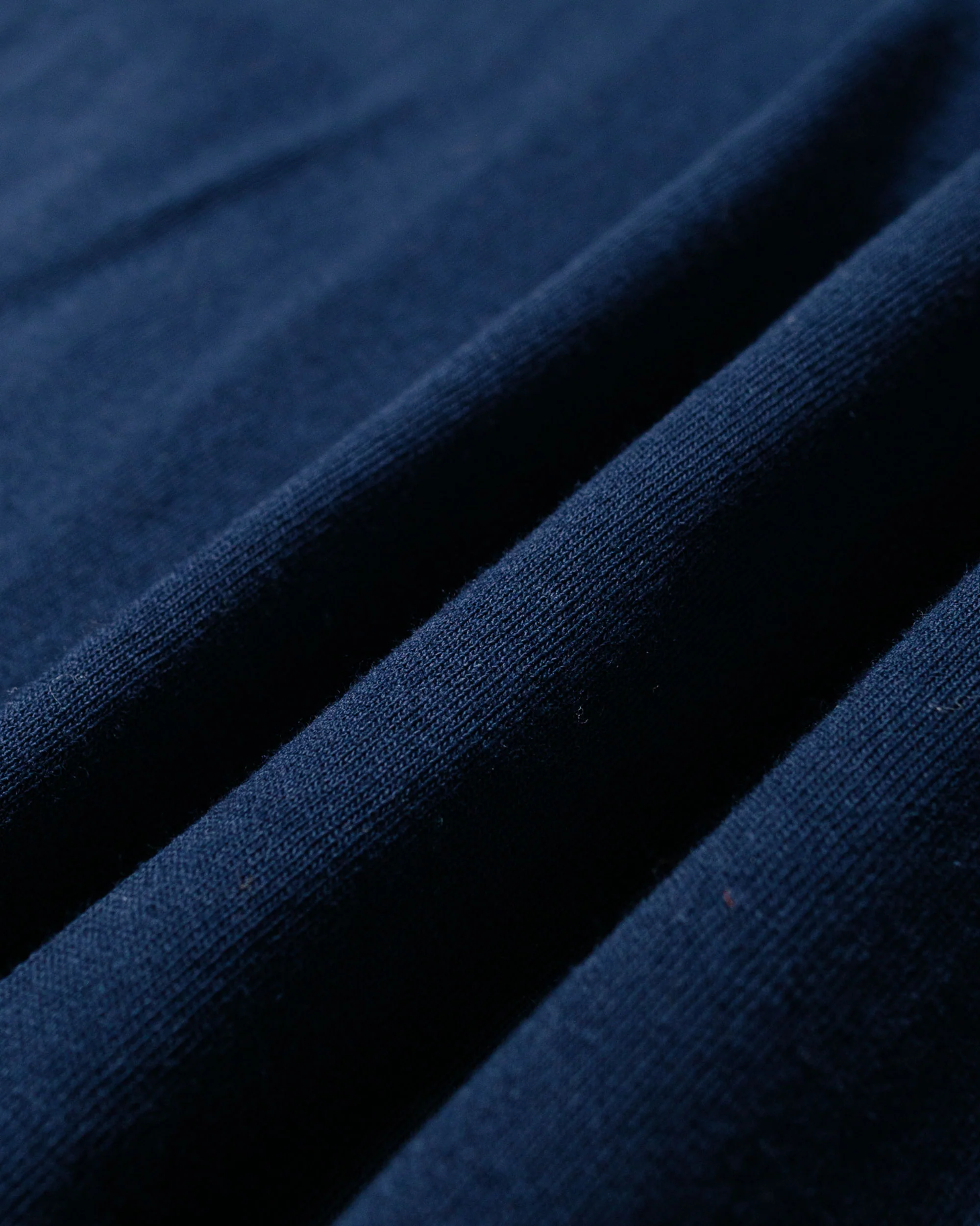 Randy's Garments Long-Sleeve Pocket Tee Navy - Image 5