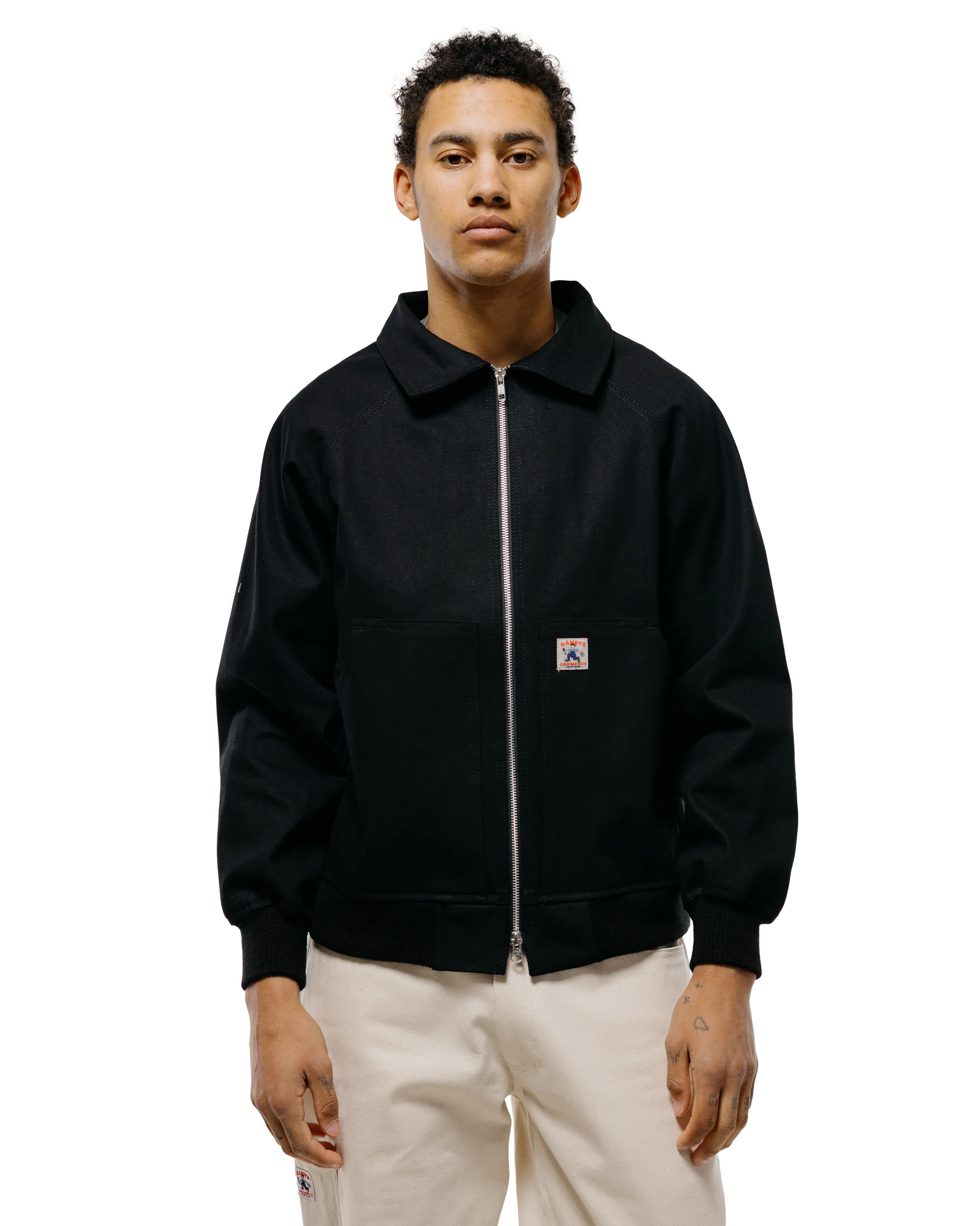 Randy's Garments Maine Jacket Black 12oz 100% Cotton Duck Canvas - Image 2