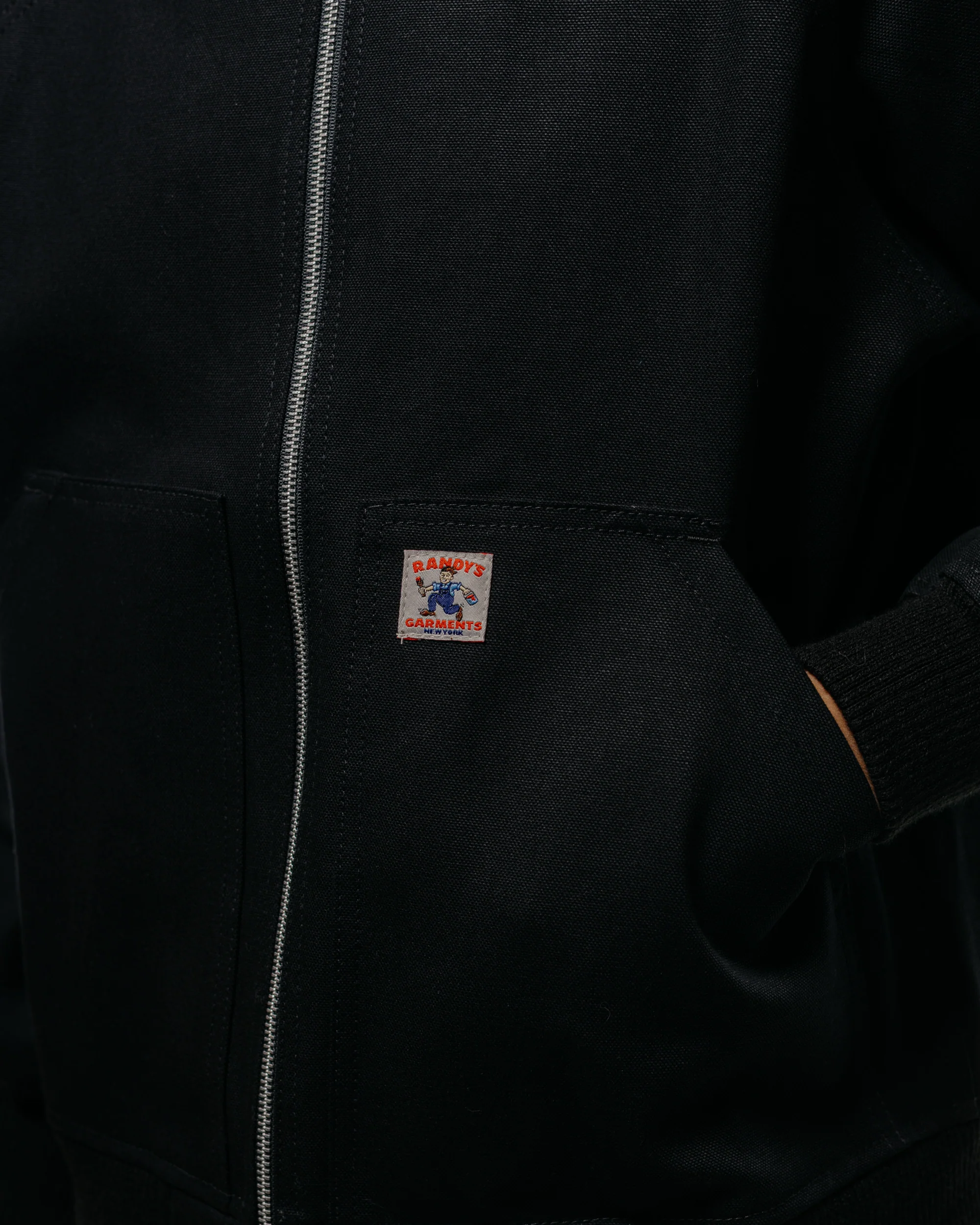 Randy's Garments Maine Jacket Black 12oz 100% Cotton Duck Canvas - Image 3