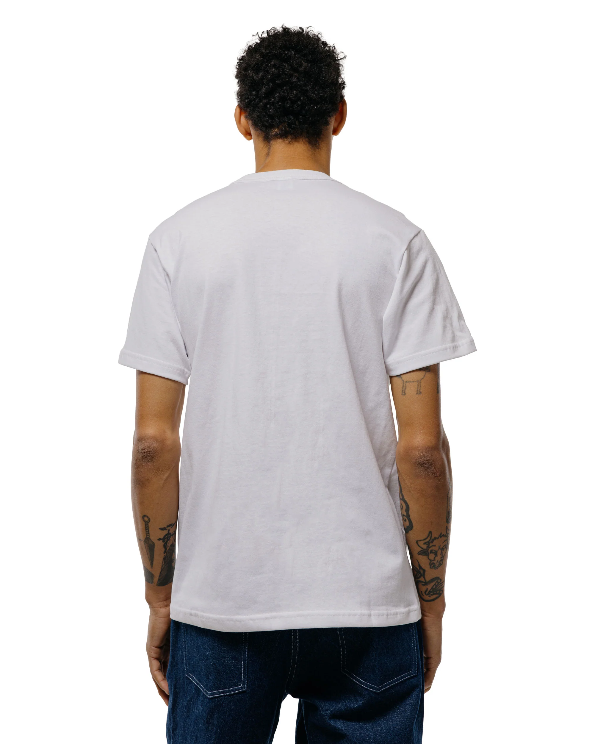 Randy's Garments Pocket Tee White - Image 4