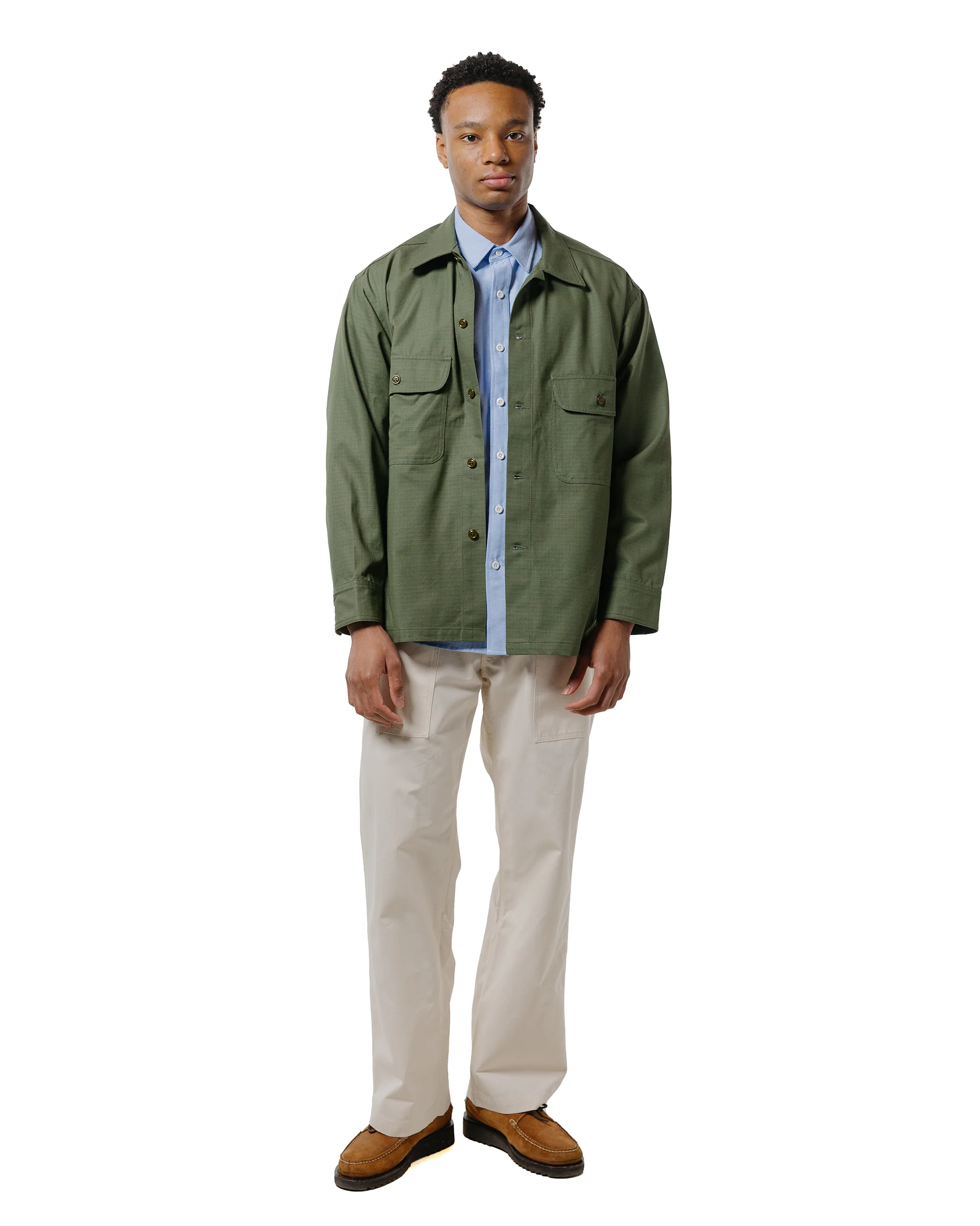 Randy's Garments Utility Pant Cotton Ripstop Natural - Image 4