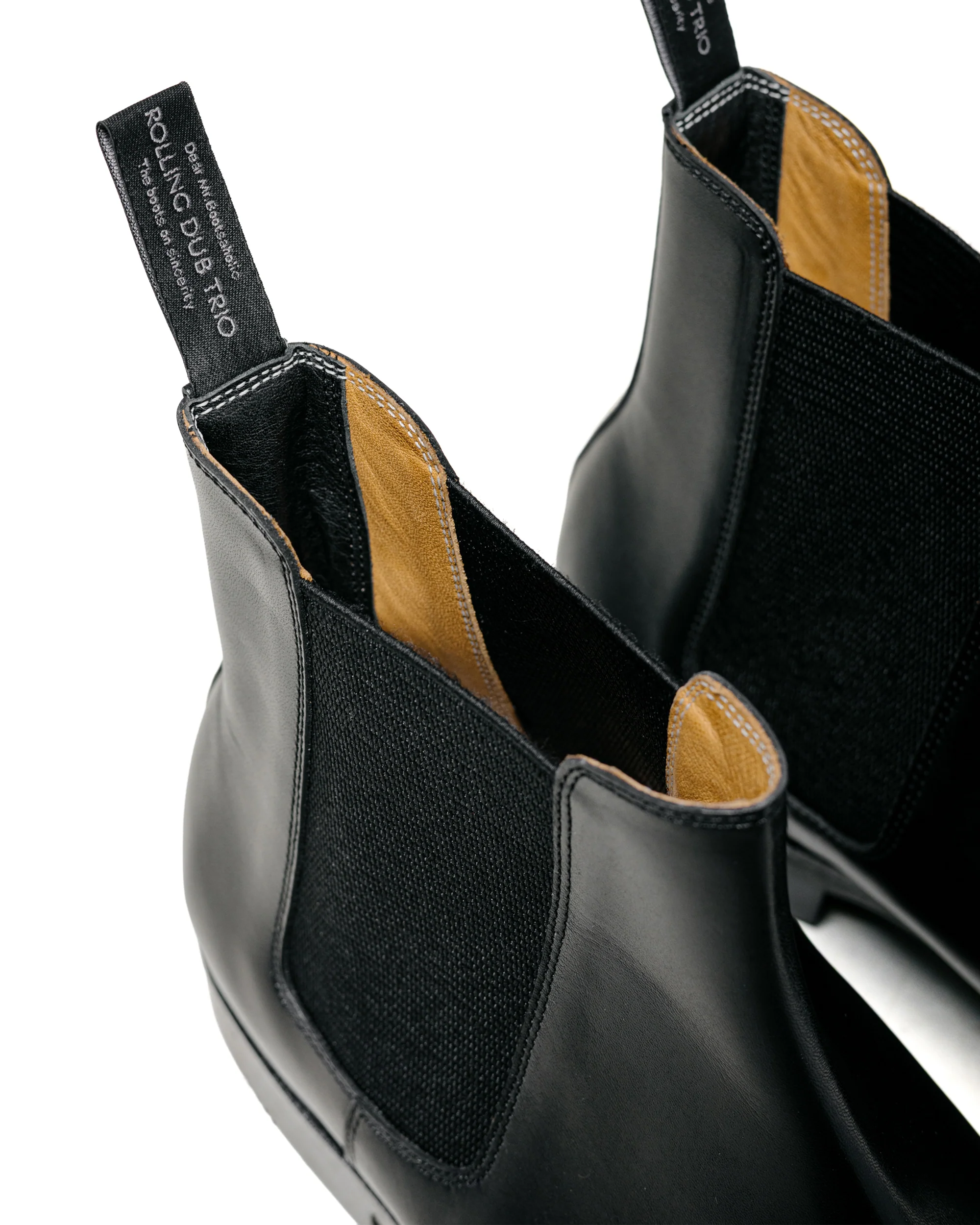Rolling Dub Trio In'ei Chelsea Black Dutch Box Calf - Image 6