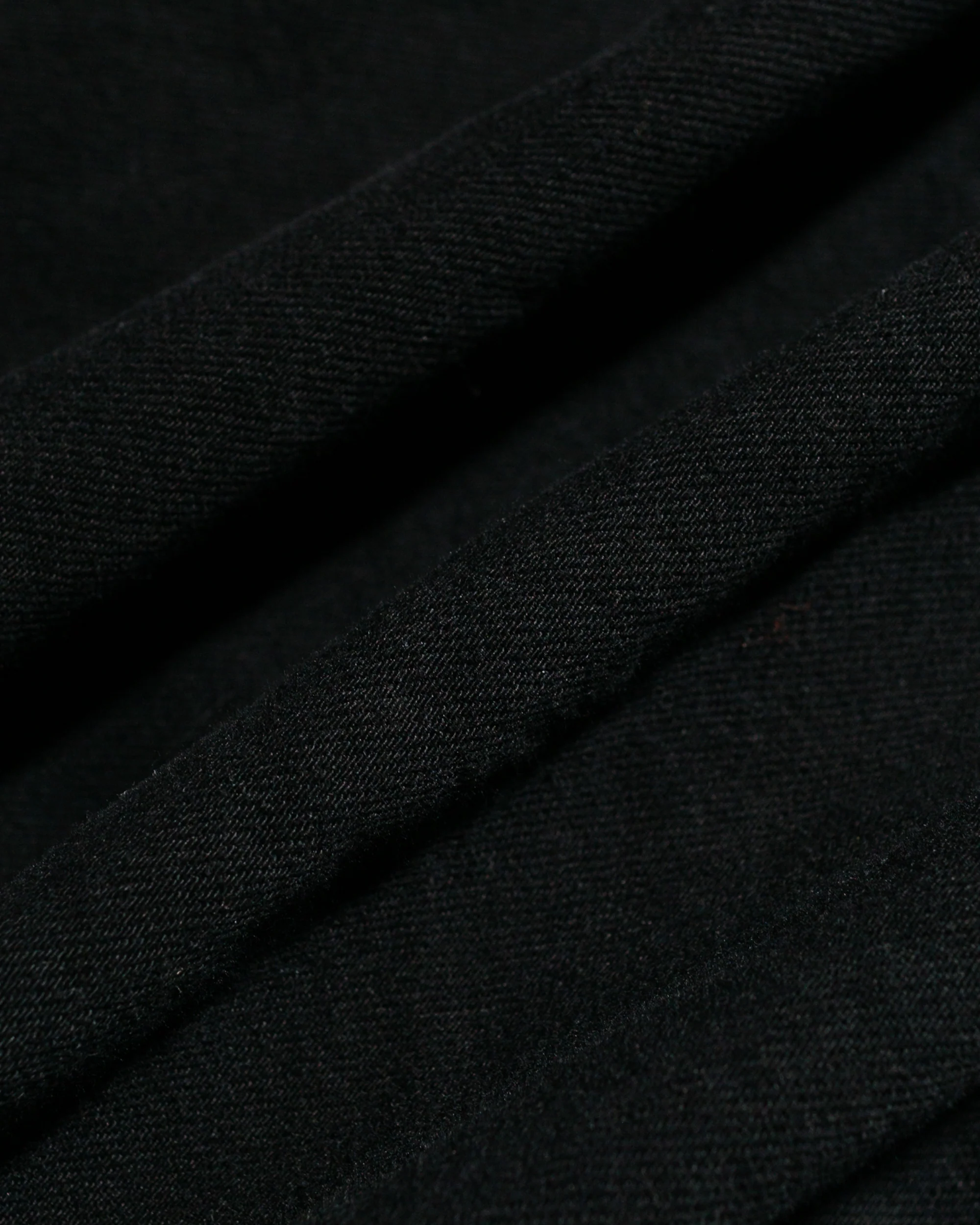 Sage de Cret Cotton/Linen Denim Short Jacket Black - Image 6