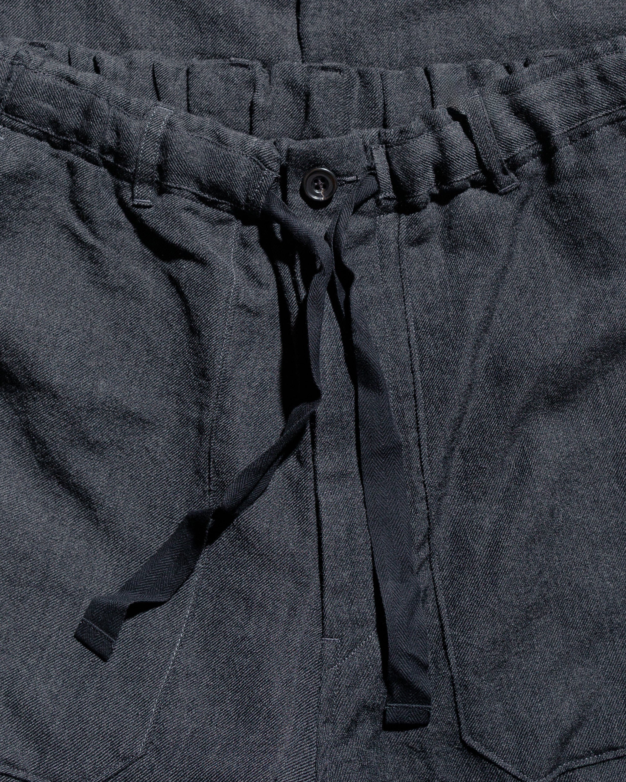 Sage de Cret Serge Wide Baker Pants Charcoal - Image 5