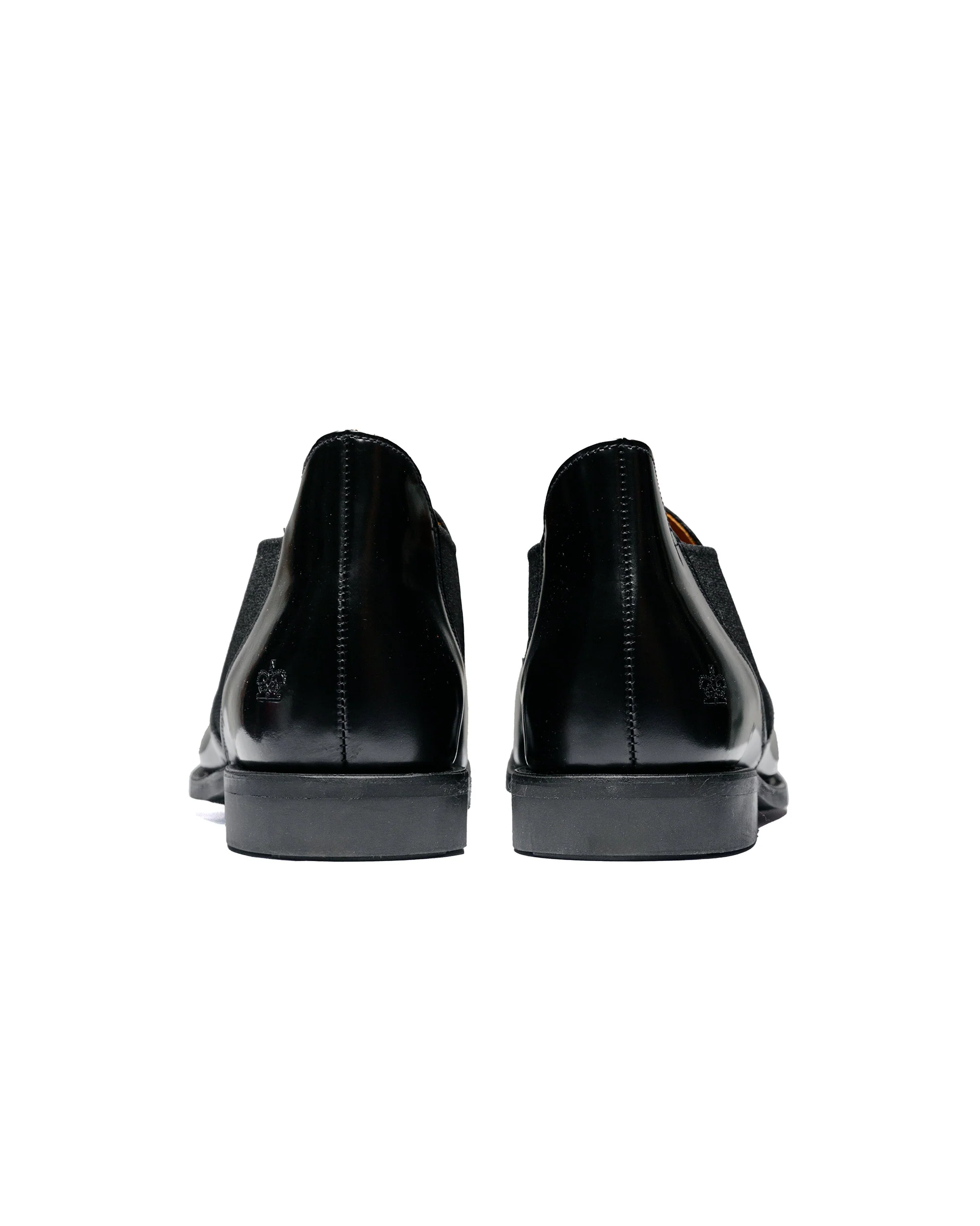 Sanders 1619B Military Cap Toe Short Chelsea Black - Image 4