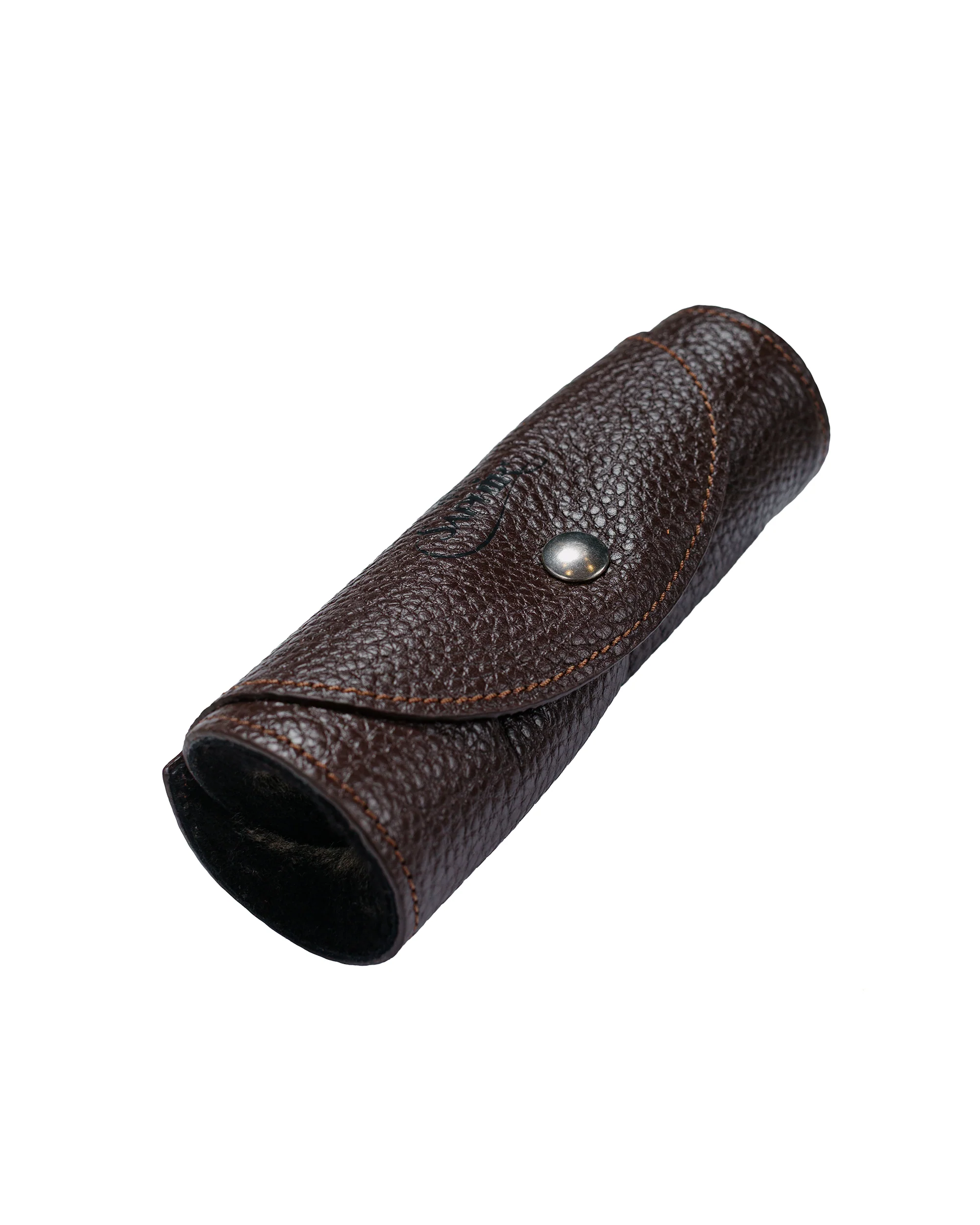 Saphir Mirror Polishing Glove Walabi Brown - Image 2