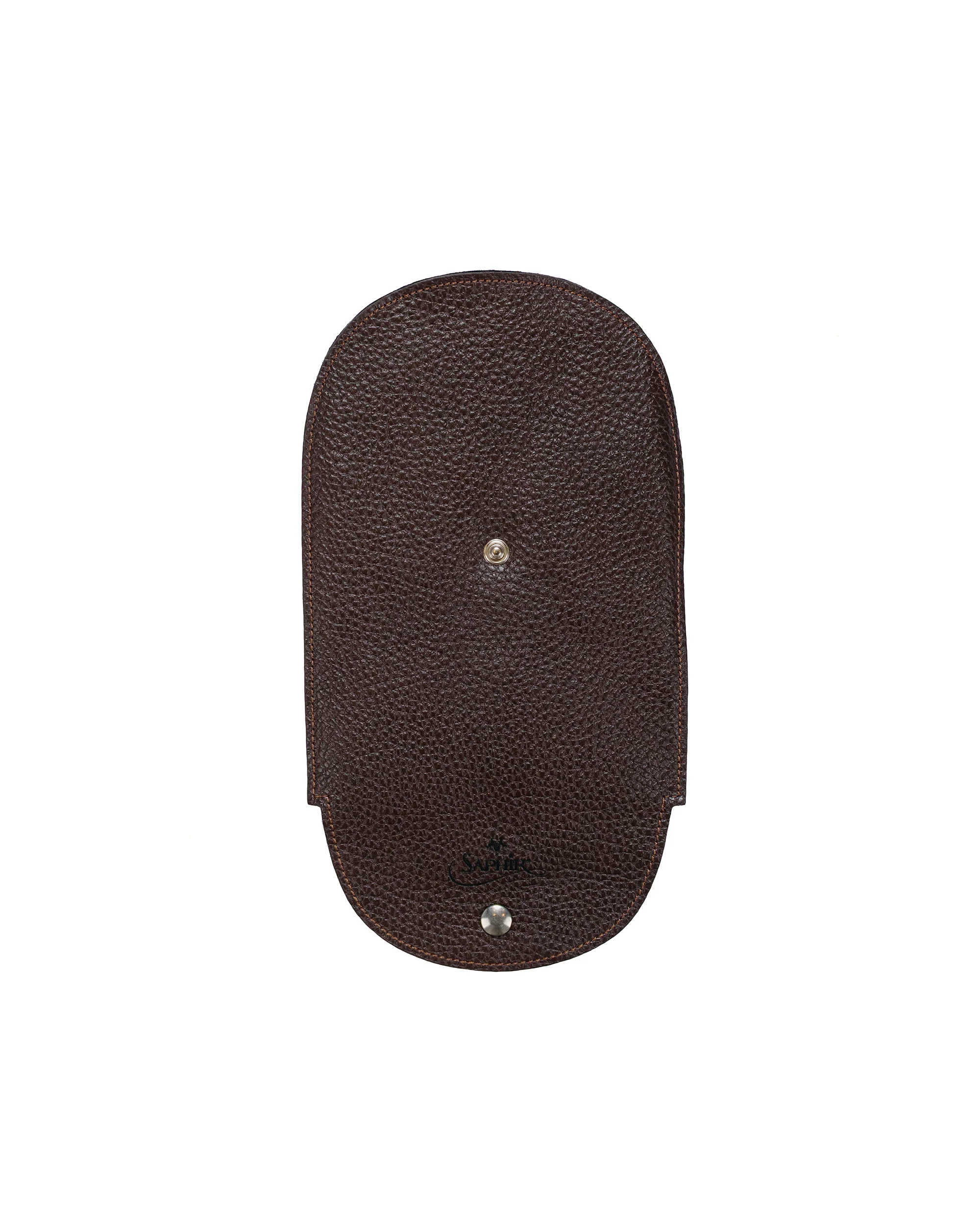Saphir Mirror Polishing Glove Walabi Brown - Image 3
