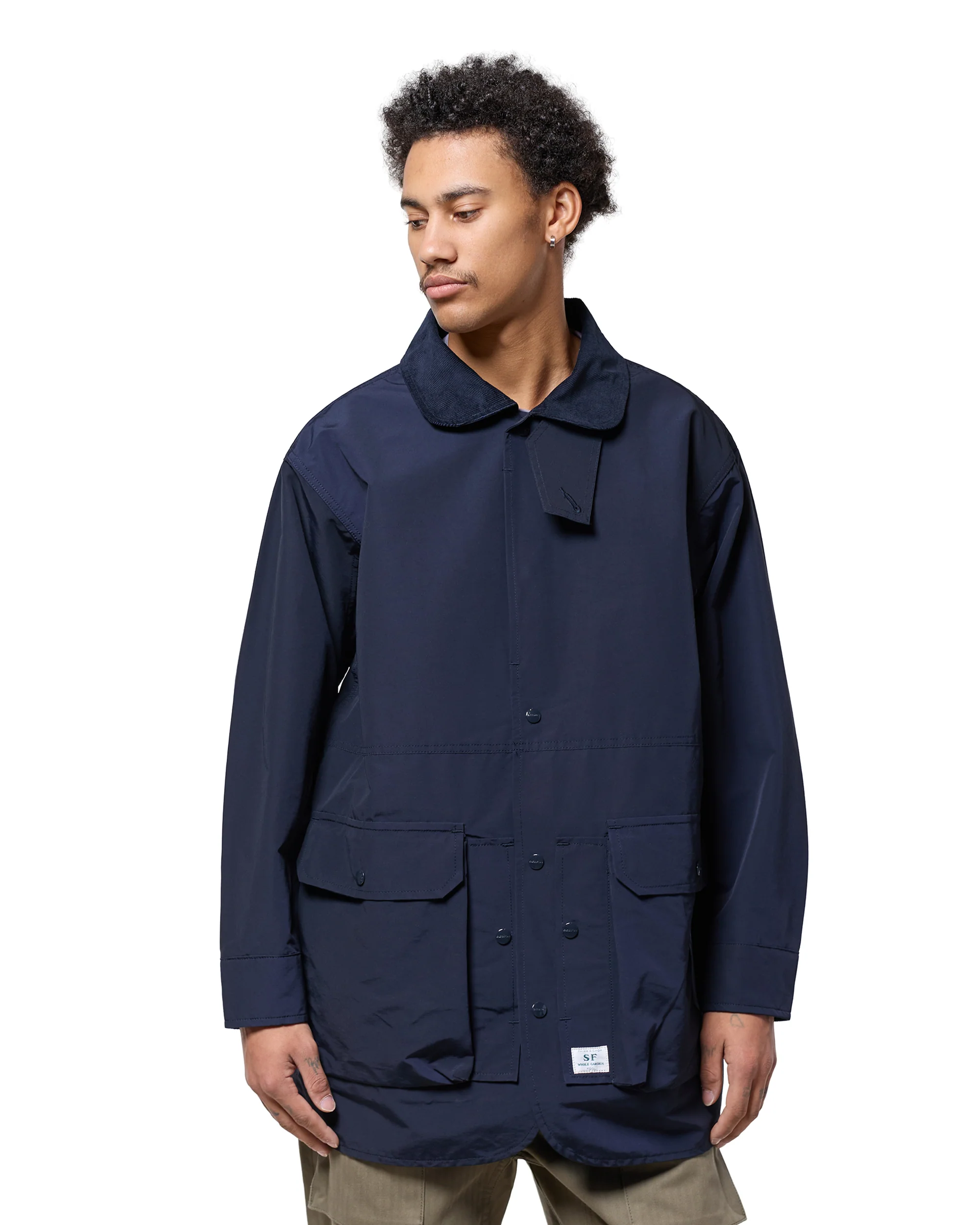 Sassafras Cultivator Coat 60/40 Cotton Nylon Navy - Image 2