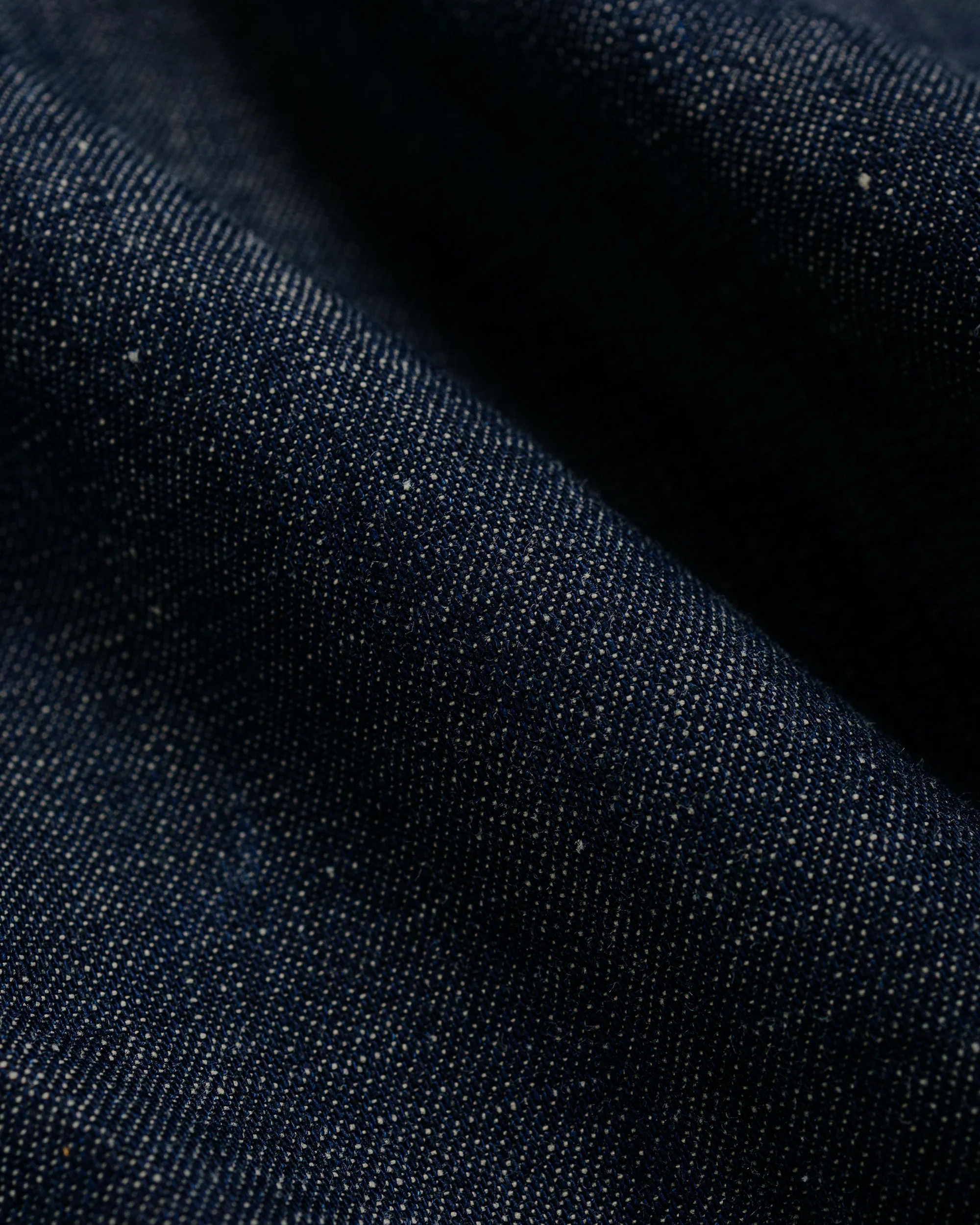 Sassafras D Scoop Pants 10oz Military Denim Indigo - Image 6