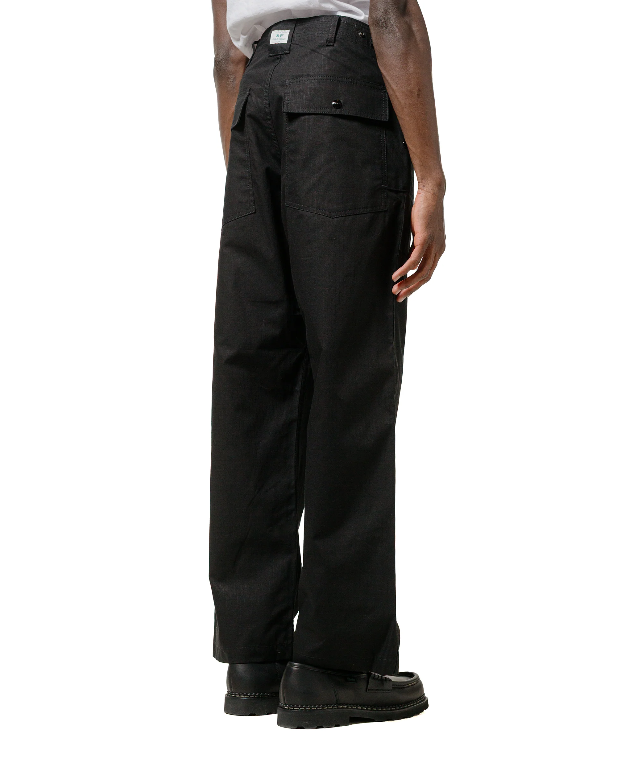 Sassafras F.S Cultivator Pants Army Ripstop Black - Image 3