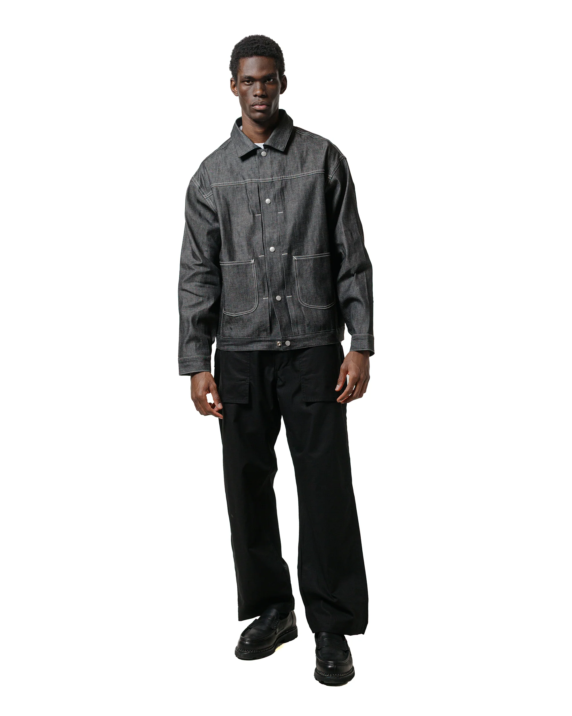 Sassafras F.S Cultivator Pants Army Ripstop Black - Image 4