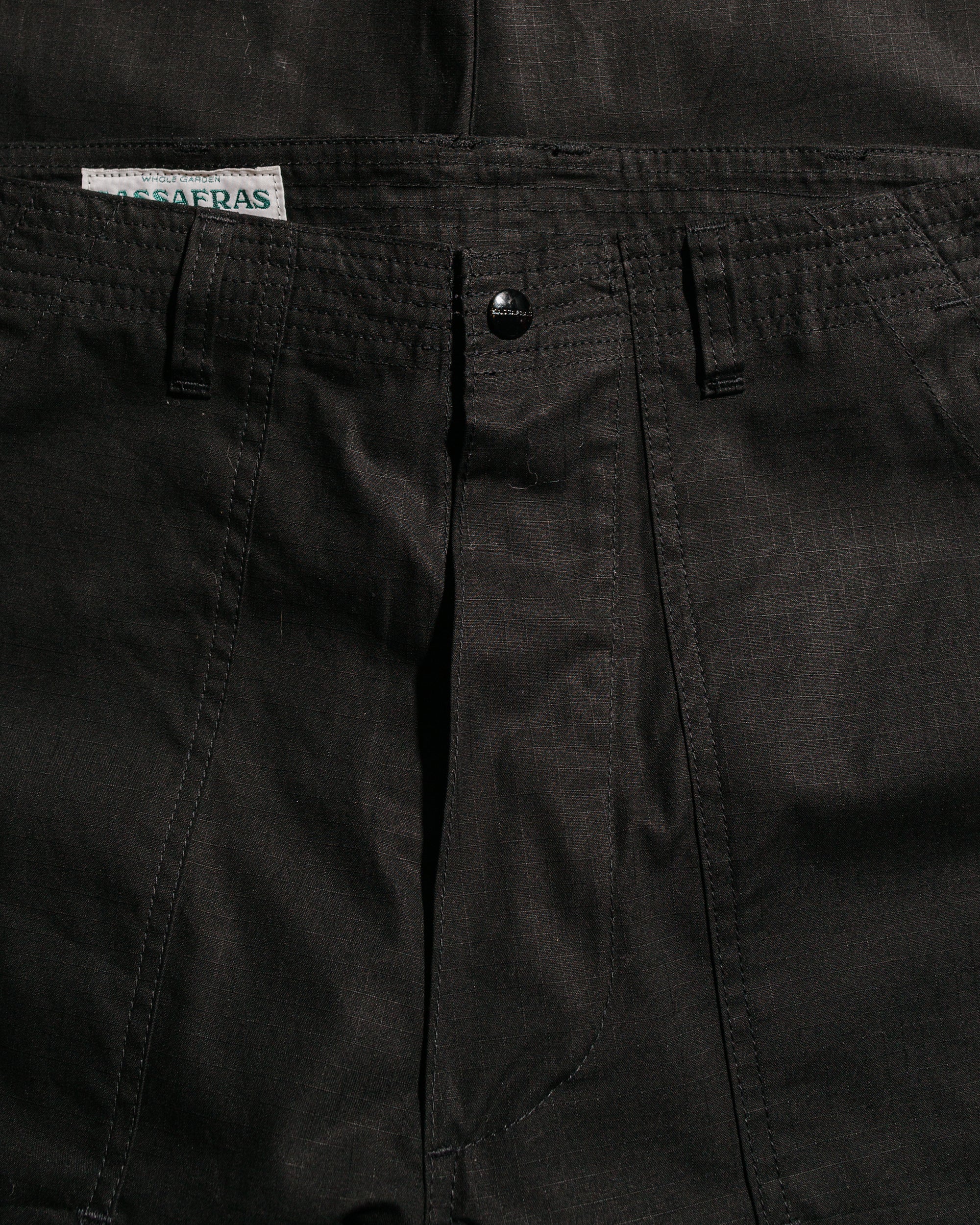 Sassafras F.S Cultivator Pants Army Ripstop Black - Image 5