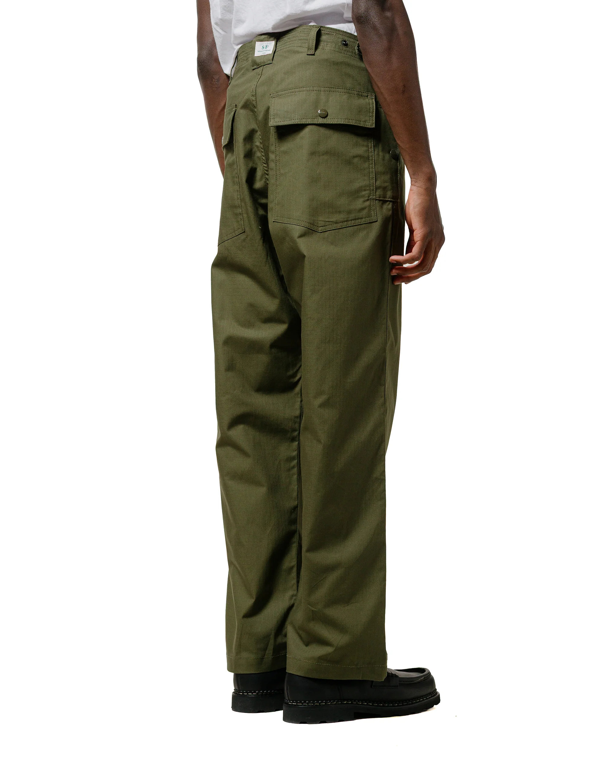 Sassafras F.S Cultivator Pants Army Ripstop Olive - Image 3