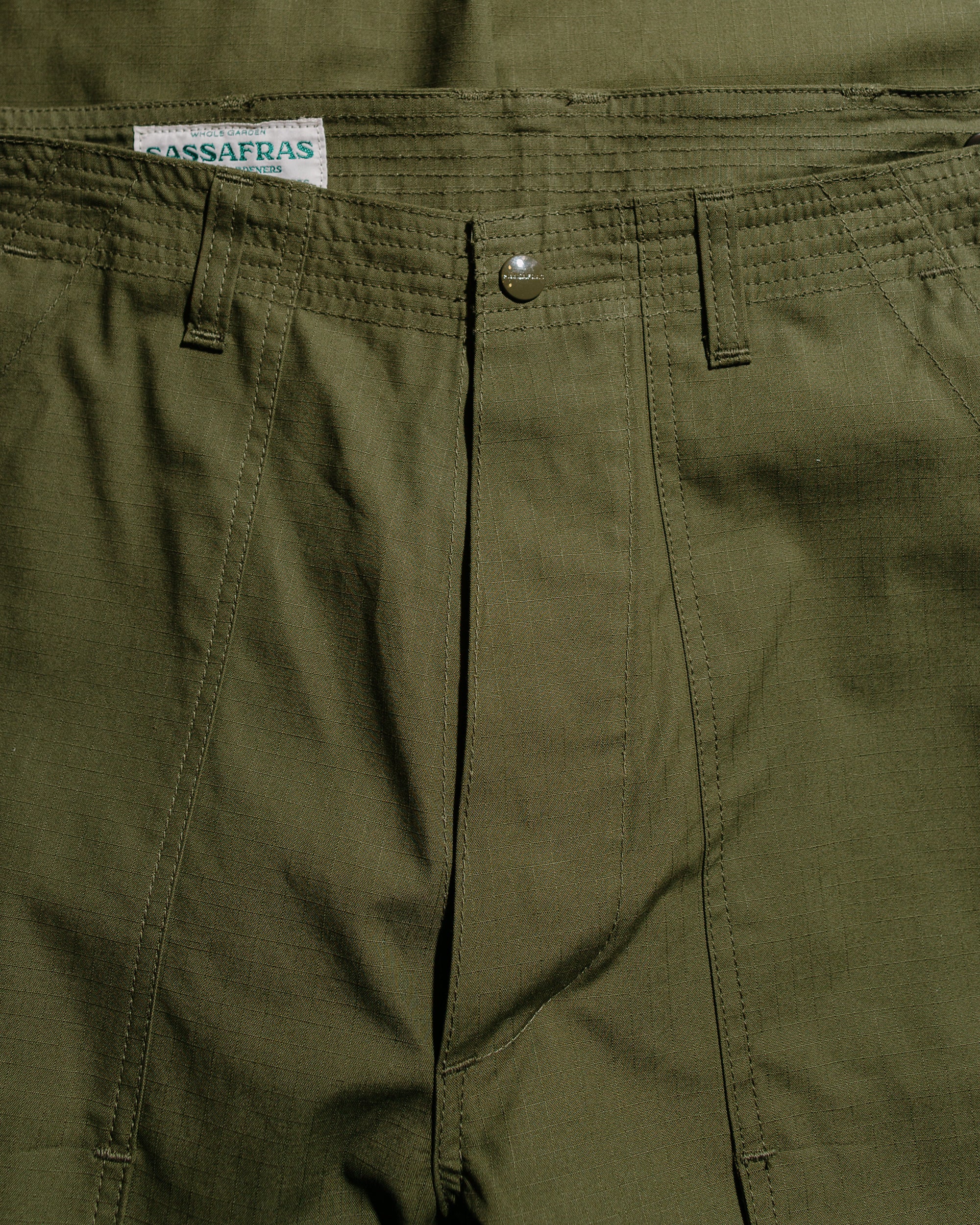 Sassafras F.S Cultivator Pants Army Ripstop Olive - Image 5