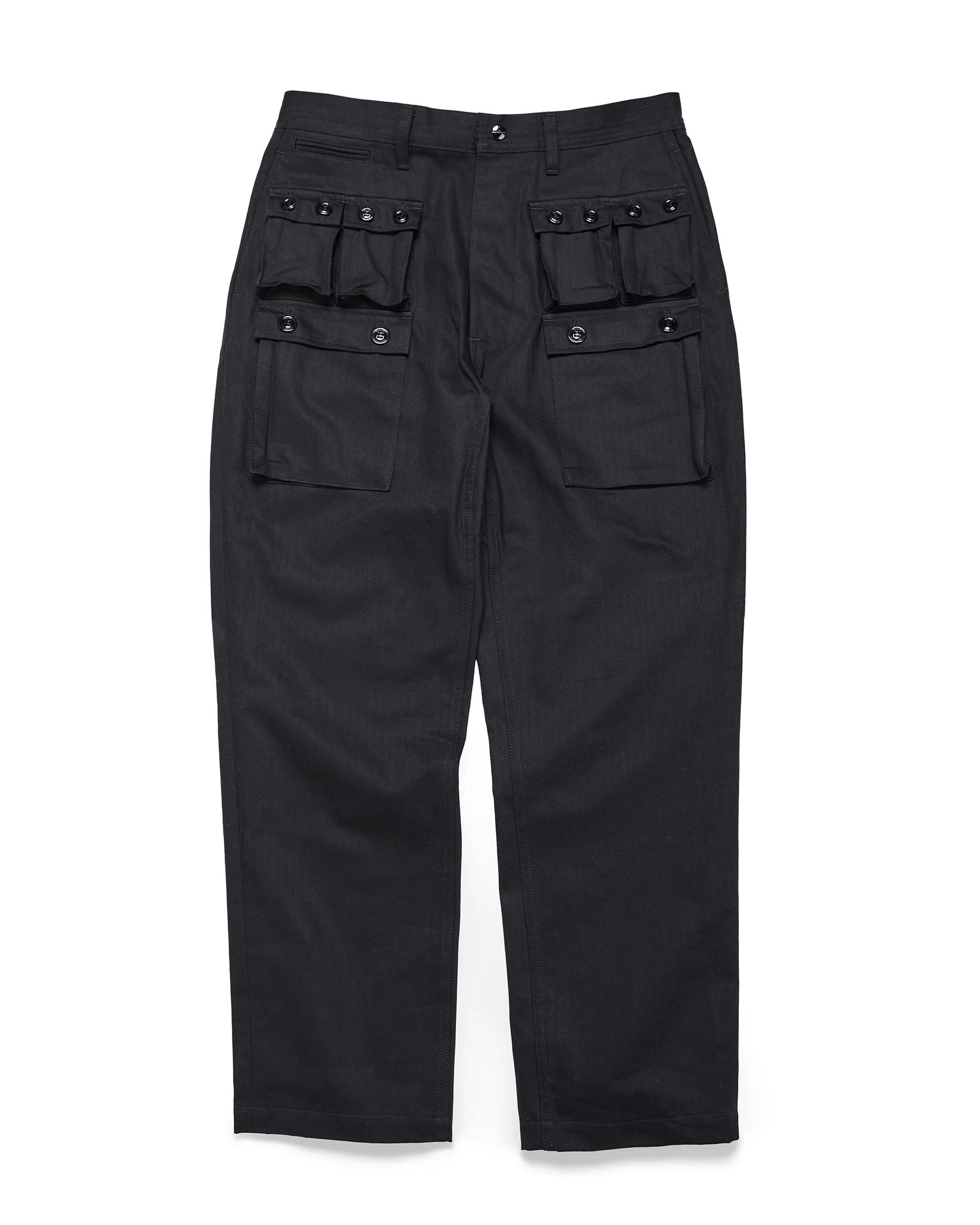 Sassafras G.D.U. Pants Herringbone Twill Black