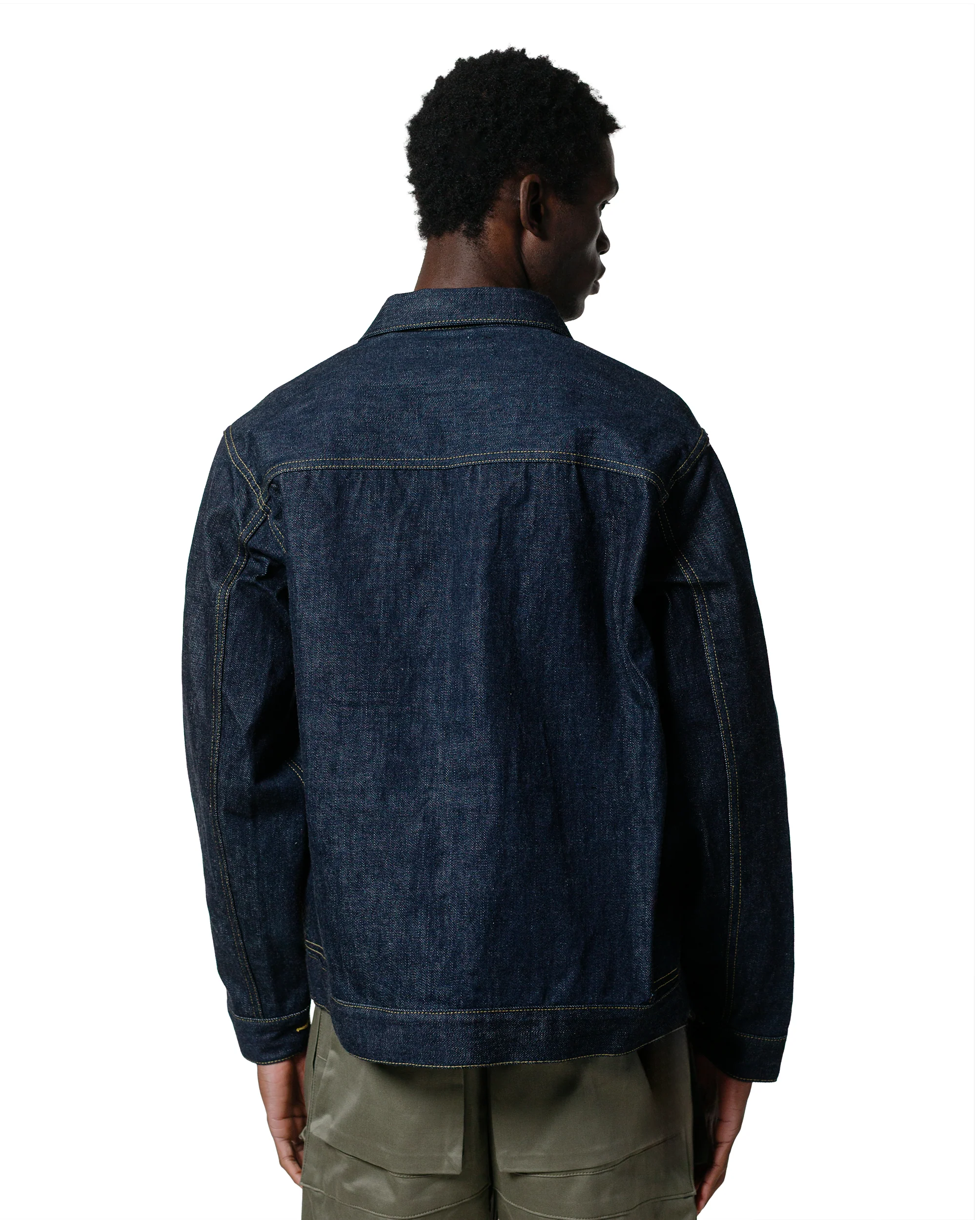 Sassafras Gardener Jacket 14oz Denim Indigo - Image 3