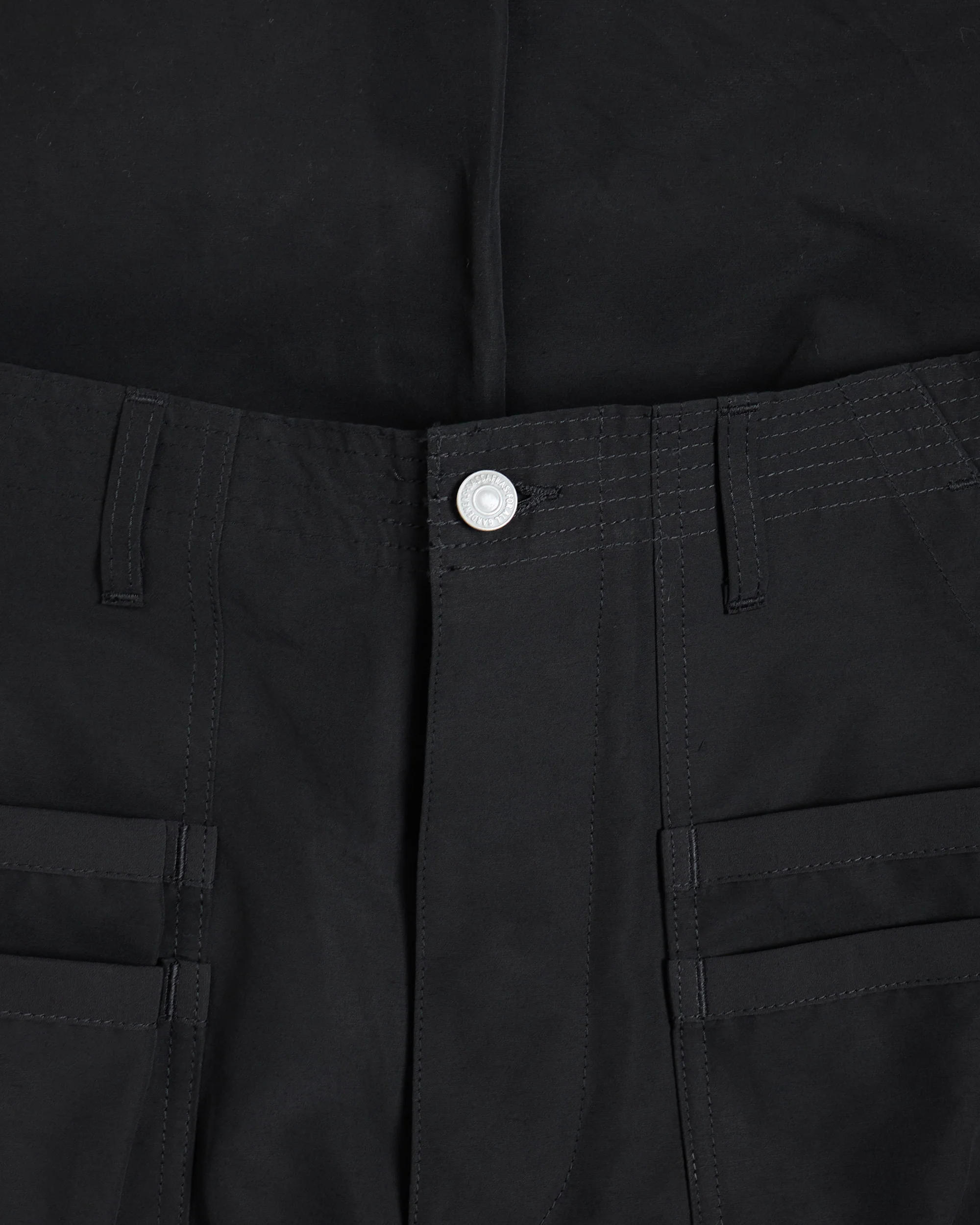 Sassafras Overgrown Fatigue Pants 60/40 Cotton Nylon Black - Image 5