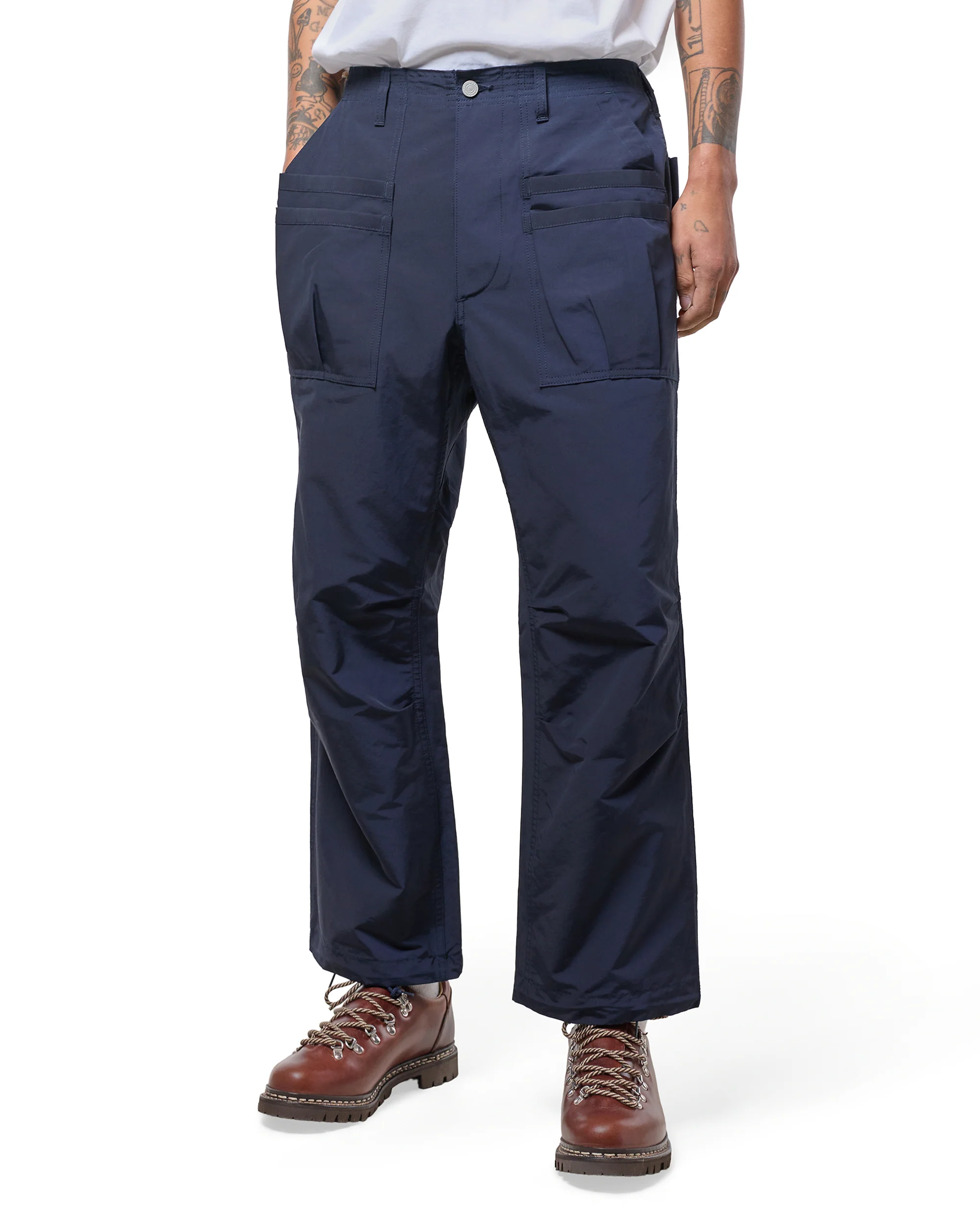 Sassafras Overgrown Fatigue Pants 60/40 Cotton Nylon Navy - Image 2