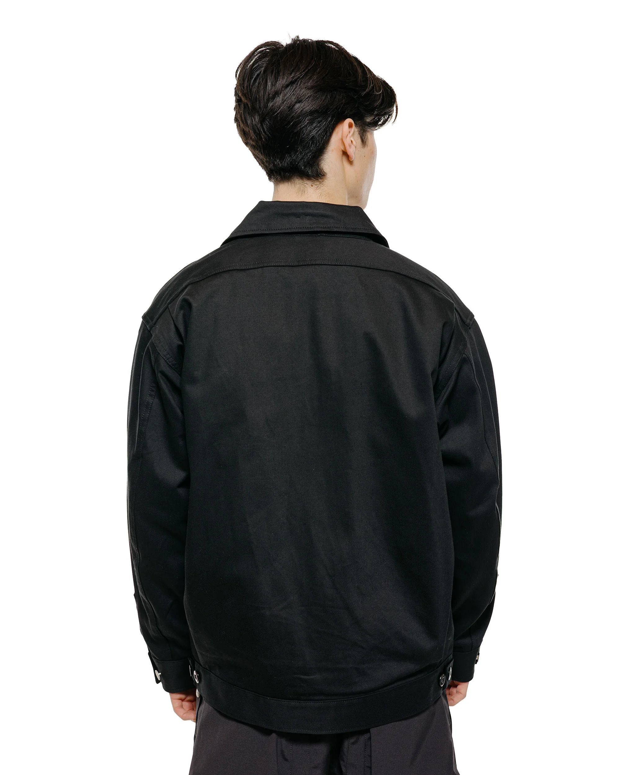 Sassafras Overgrown Trug Jacket Pique Black - Image 3