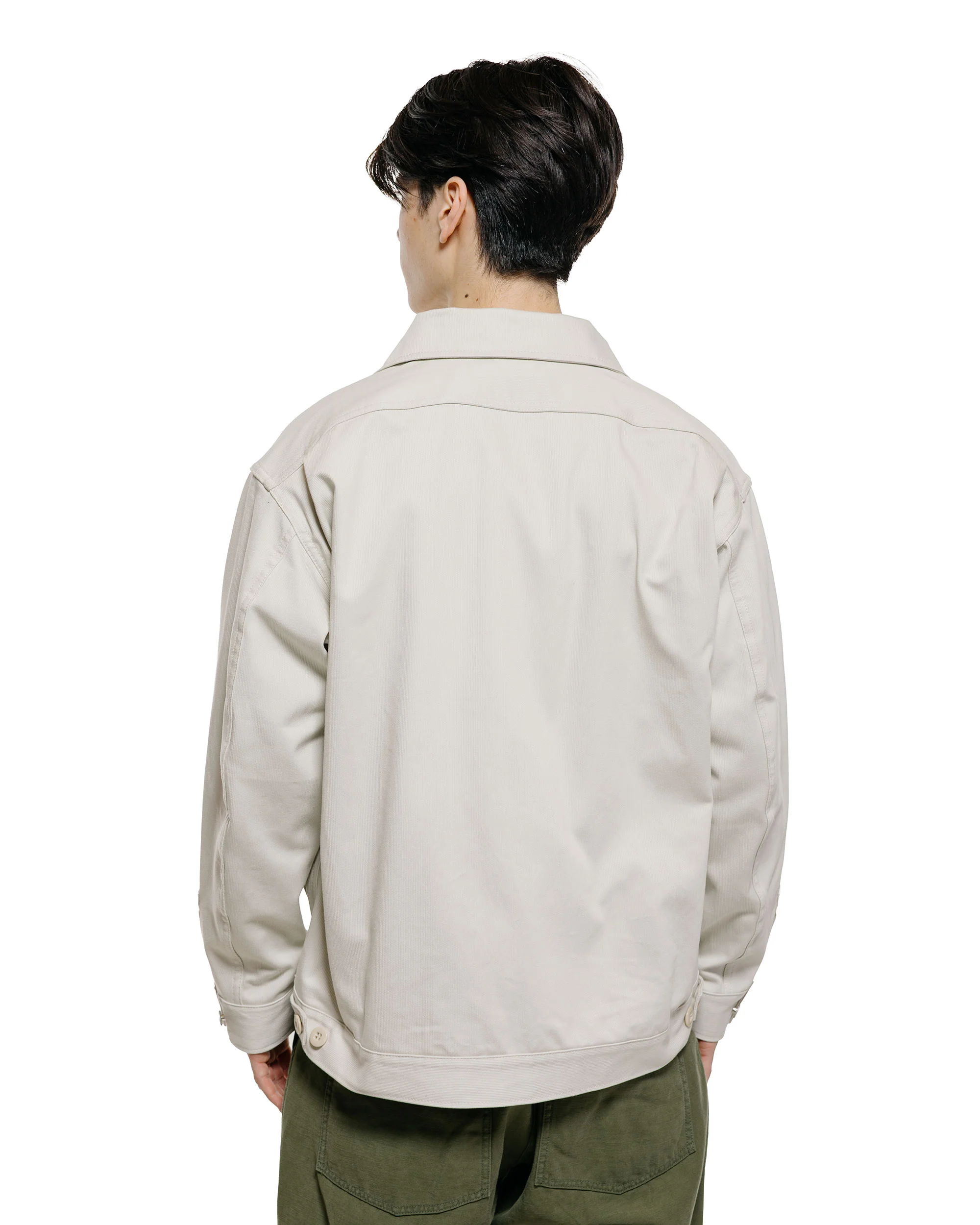Sassafras Overgrown Trug Jacket Pique Ivory - Image 3