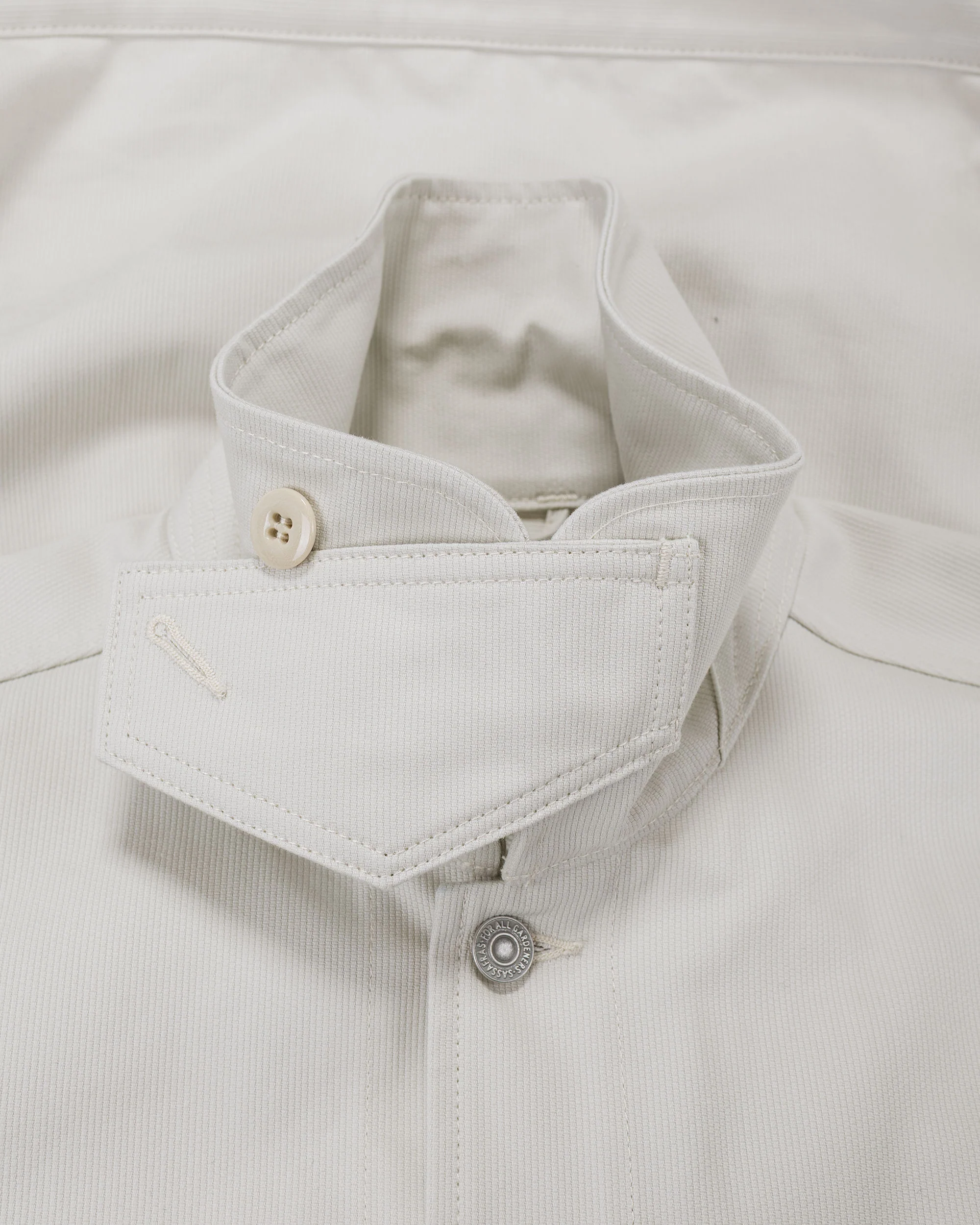 Sassafras Overgrown Trug Jacket Pique Ivory - Image 5