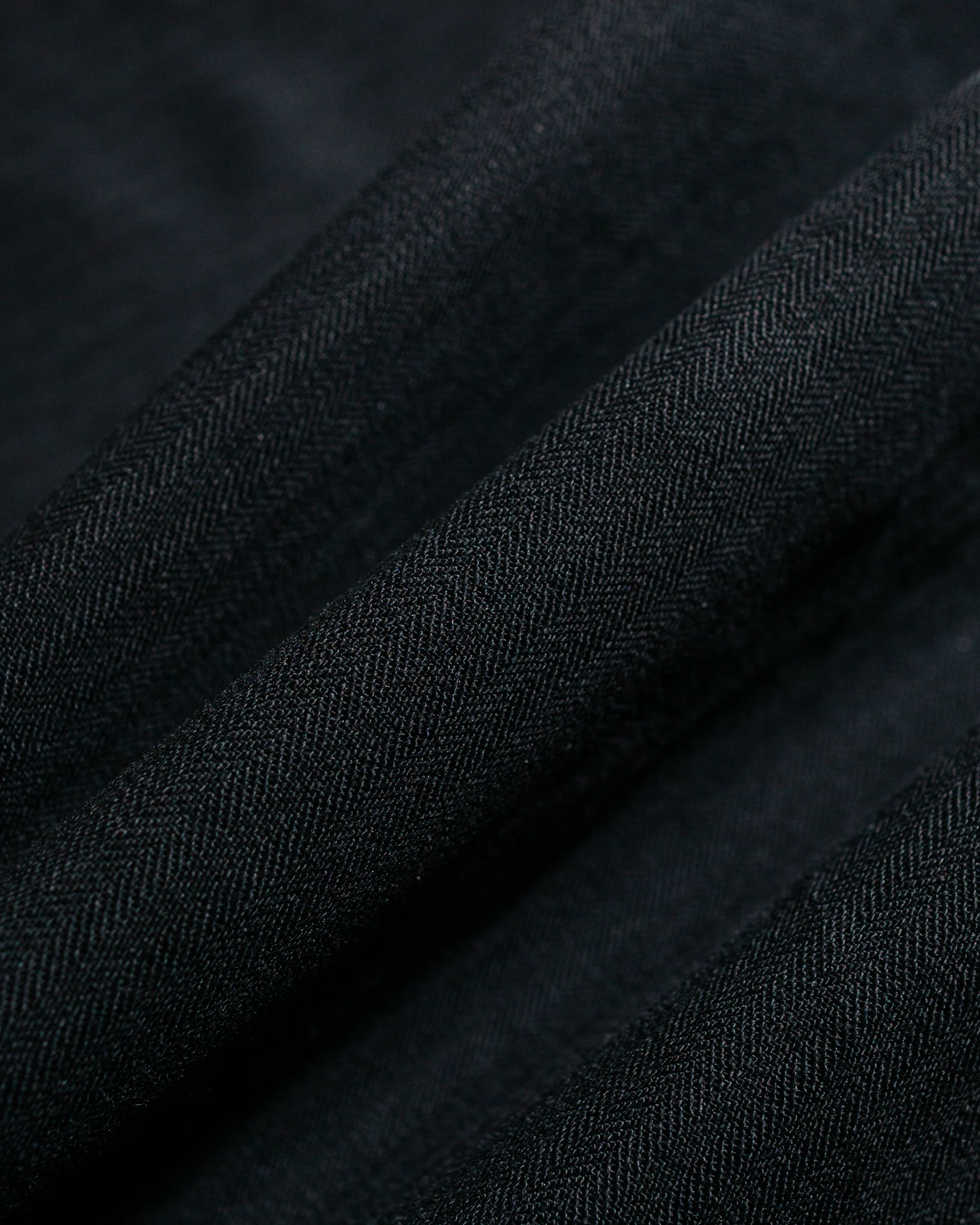 Sassafras Weeds Digger Shirt 6.5oz Herringbone Denim Black - Image 6