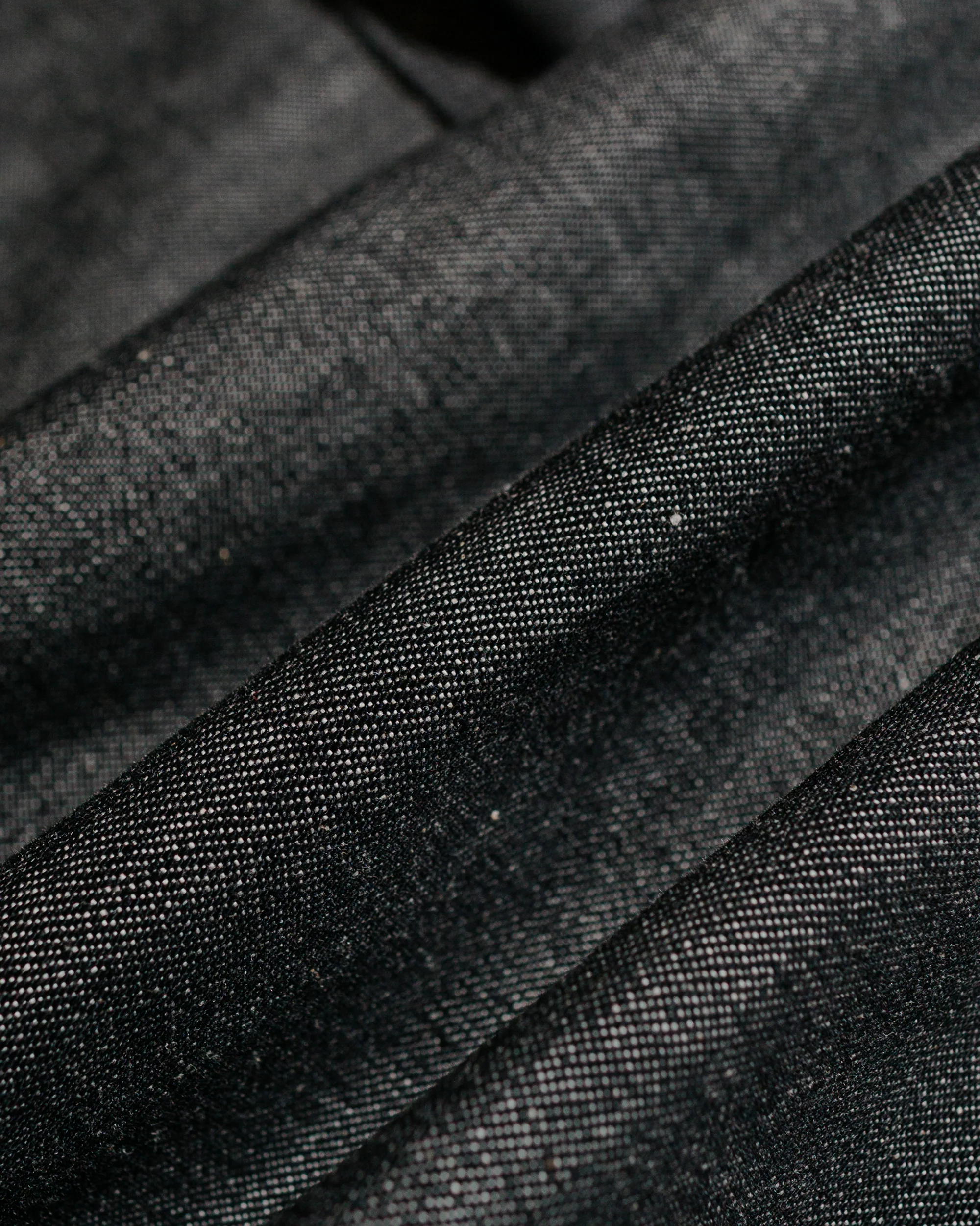 Sassafras Overgrown Warden Jacket 10oz Denim Black - Image 6