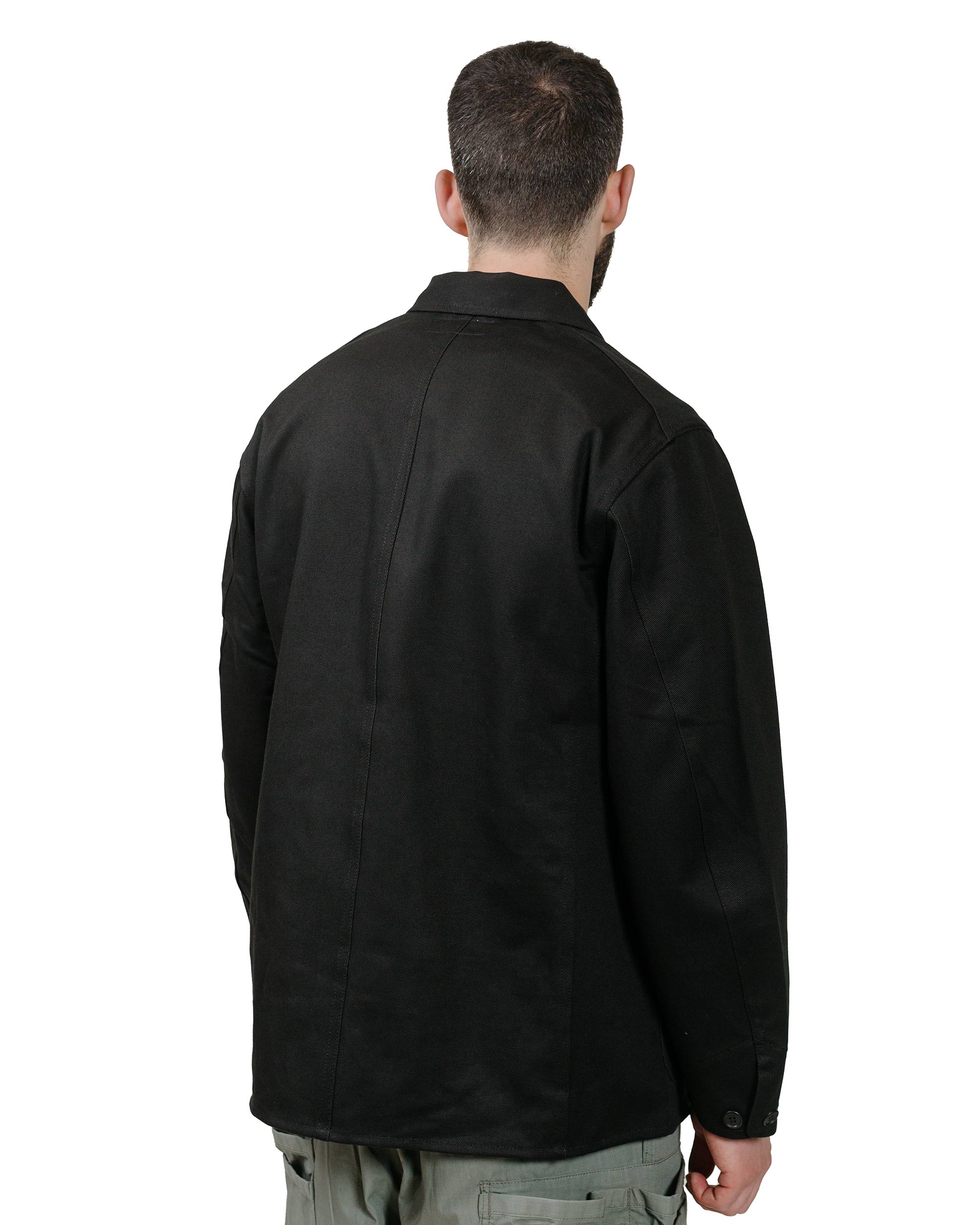 Sassafras Sprayer Jacket 13.7oz Drill Black - Image 3