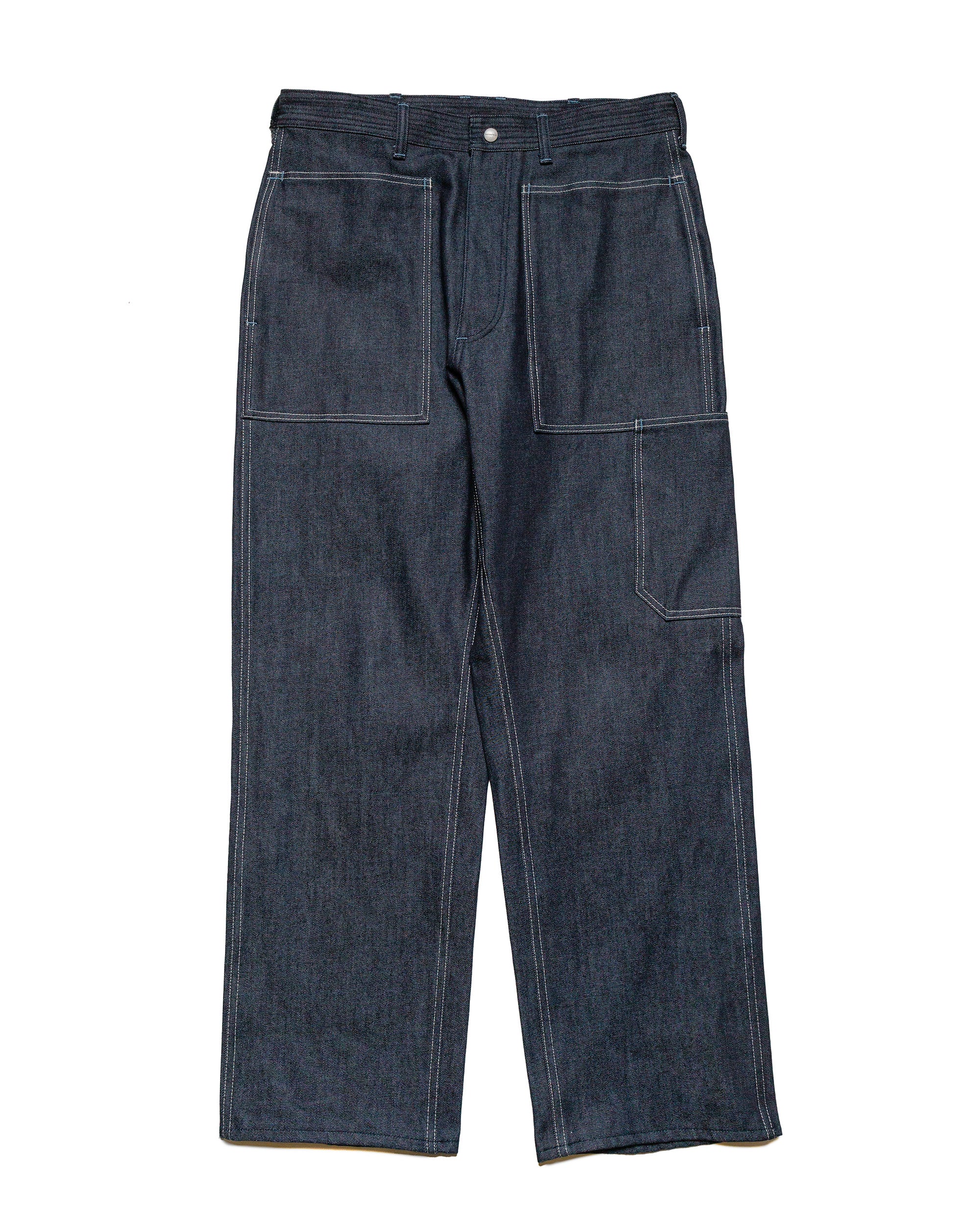 Sassafras T.P. Landscaper Pants 13oz Slab Denim Indigo