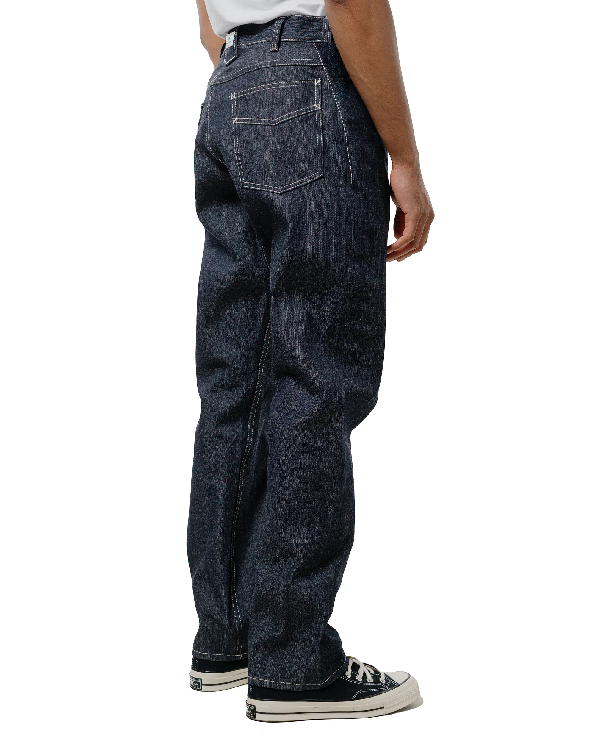 Sassafras Weeds Digger Pants 10.5oz Selvedge Denim Indigo - Image 3